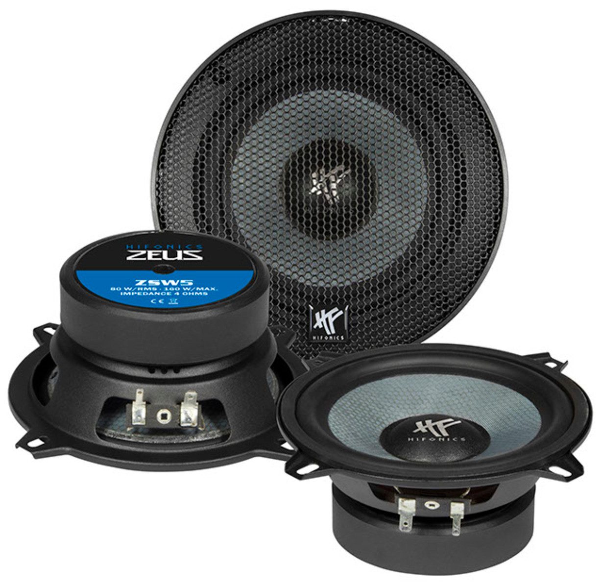 Hifonics ZSW5 13 cm (5.25) Kickbass-Lautsprecher Auto-Lautsprecher (80 W)