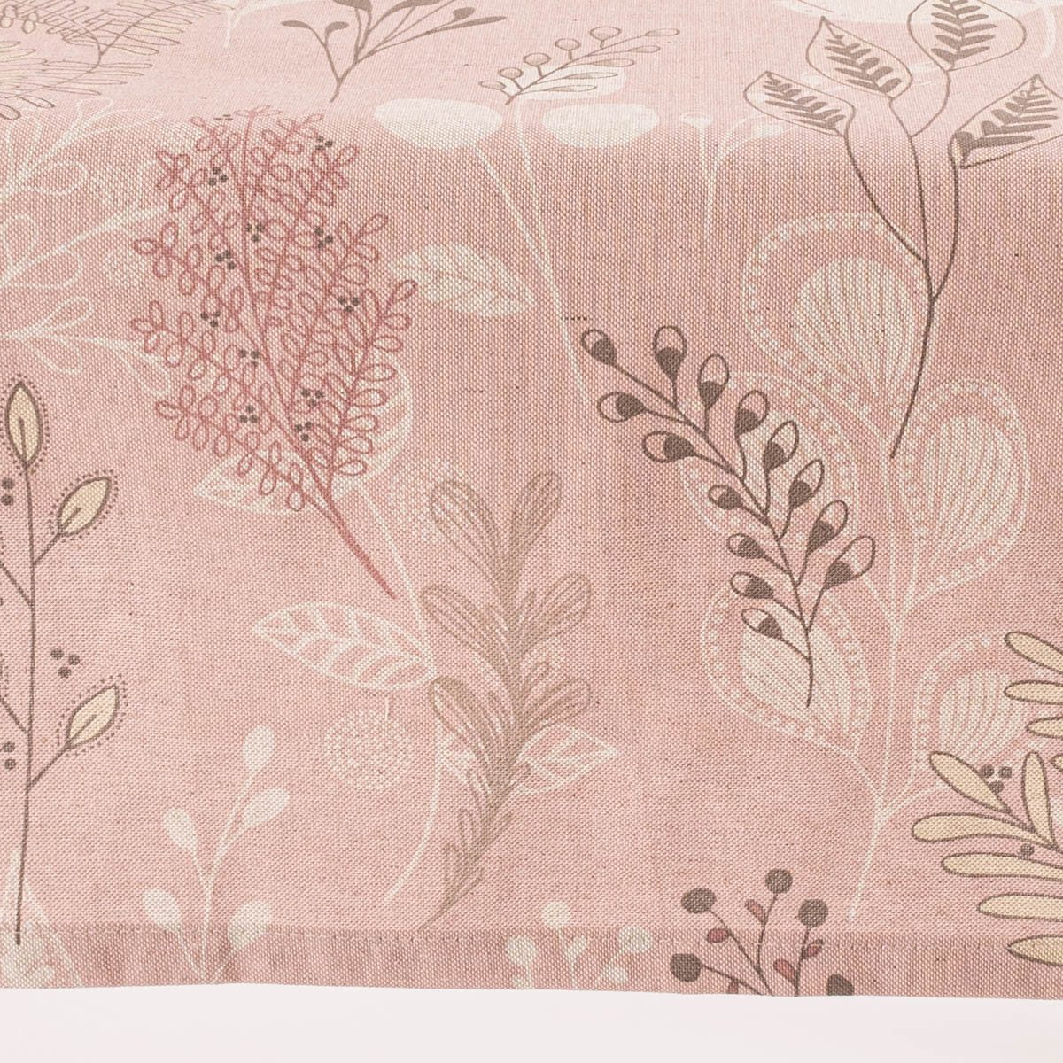 SCHÖNER LEBEN. Tischläufer Tischläufer Soft Calming Leaves rosa 40x160cm vo günstig online kaufen