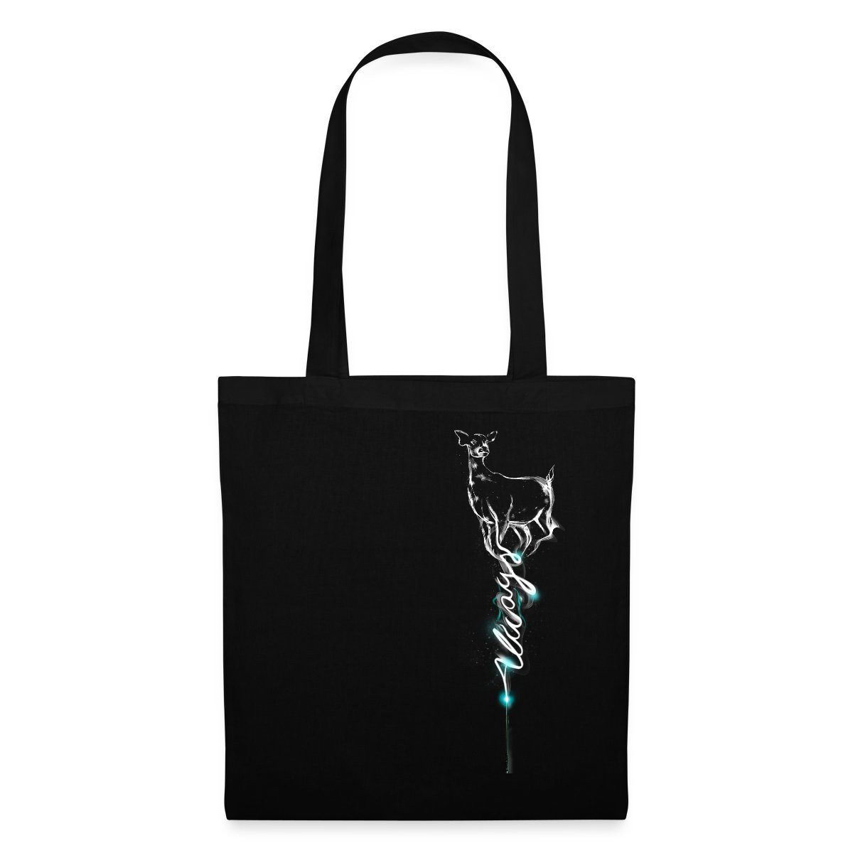 Henkeltasche Harry Potter Hirschkuh Patronus Stoffbeutel