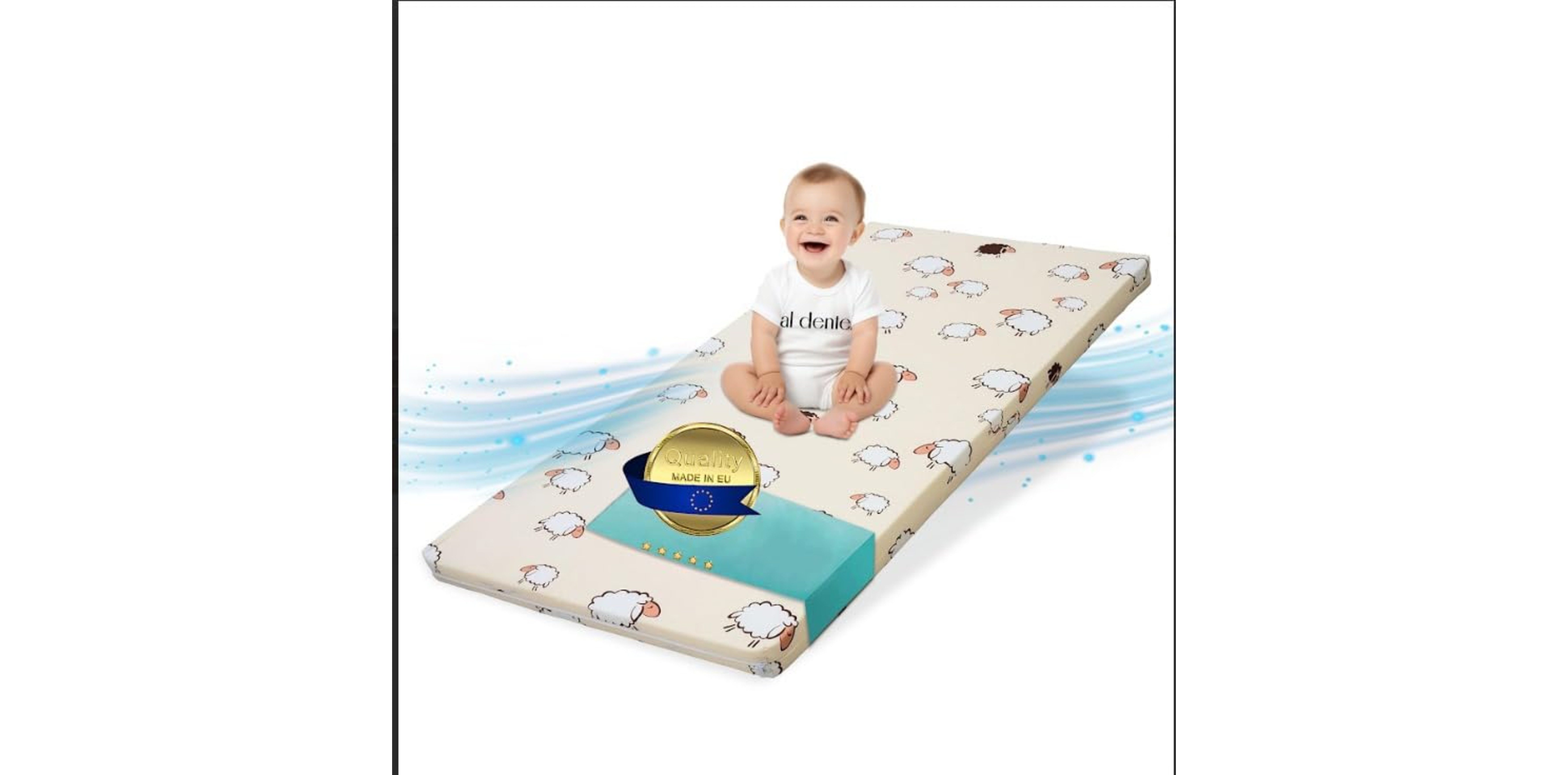 Kindermatratze Babymatratze mit Baumwollbezug, waschbar & günstig online kaufen