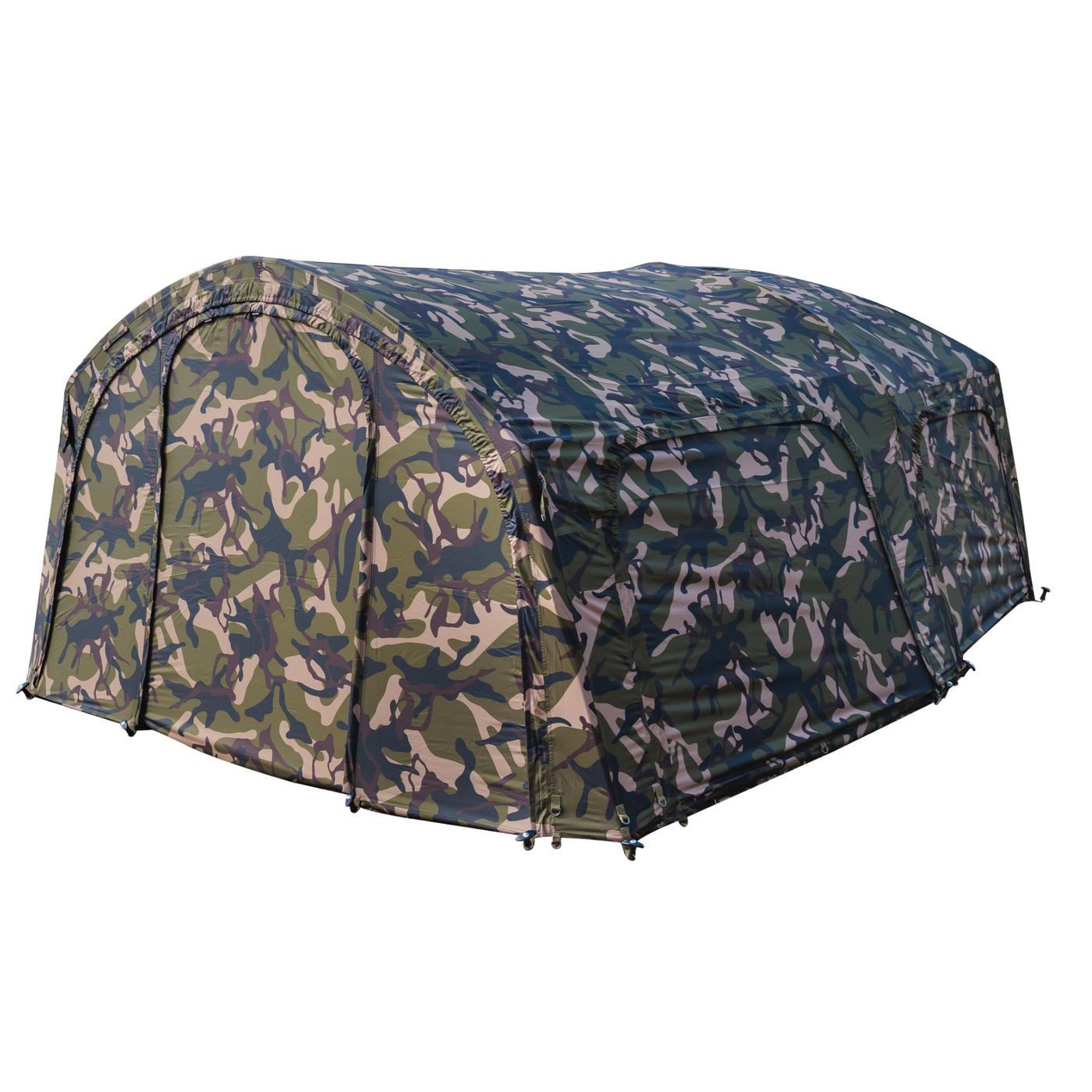 Angelzelt Fox Frontier II Camo Deluxe Extension 150x250x145cm - Angelzelt