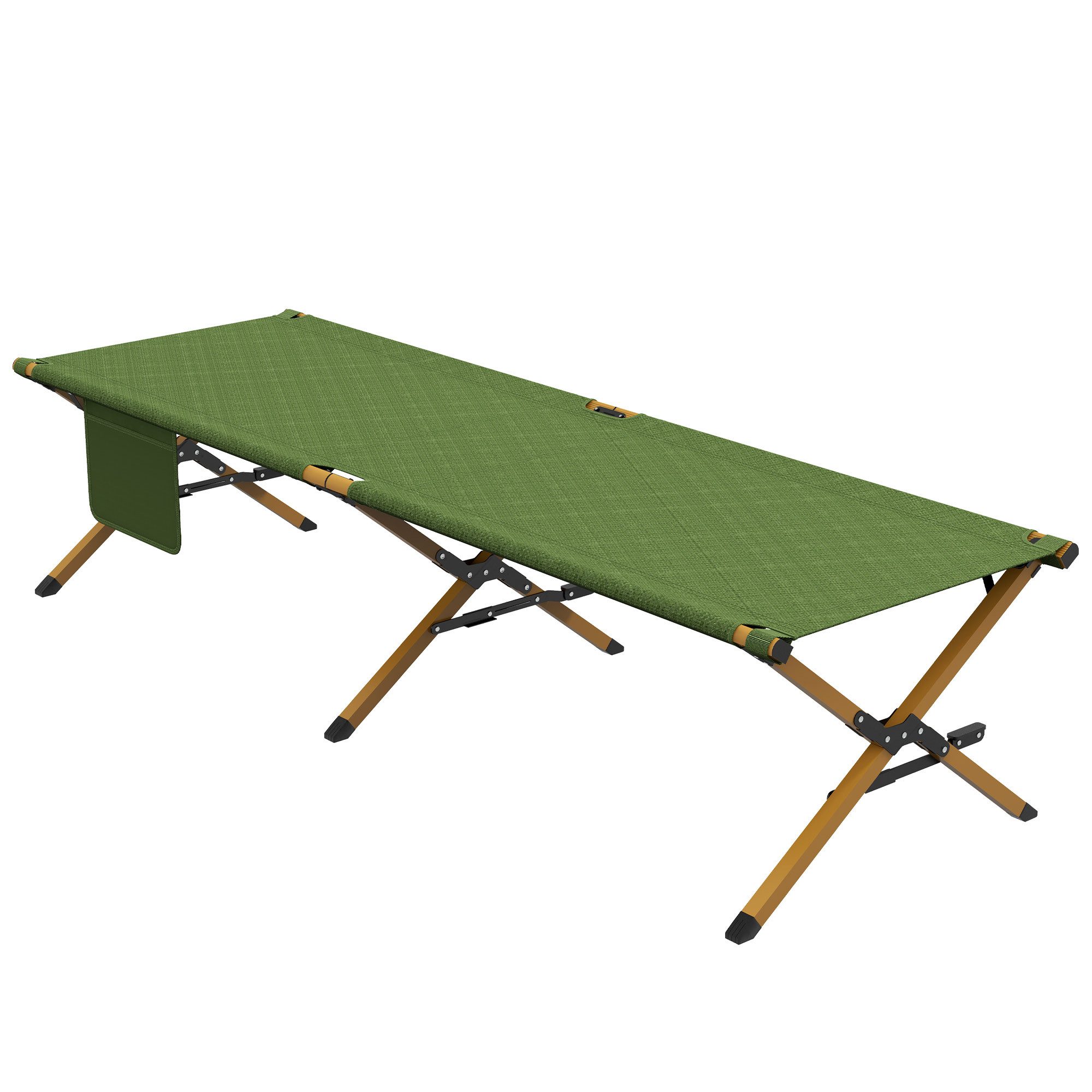 Outsunny Gartenliege Sonnenliege, Klappbarer Liegestuhl mit günstig online kaufen