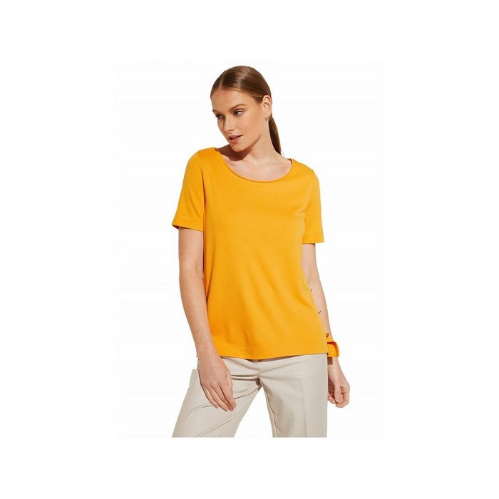 Comma Poloshirt gelb (1-tlg)