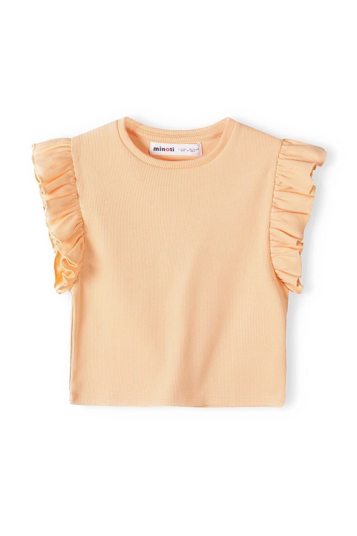 MINOTI T-Shirt Rippshirt (12m-14y) Orange