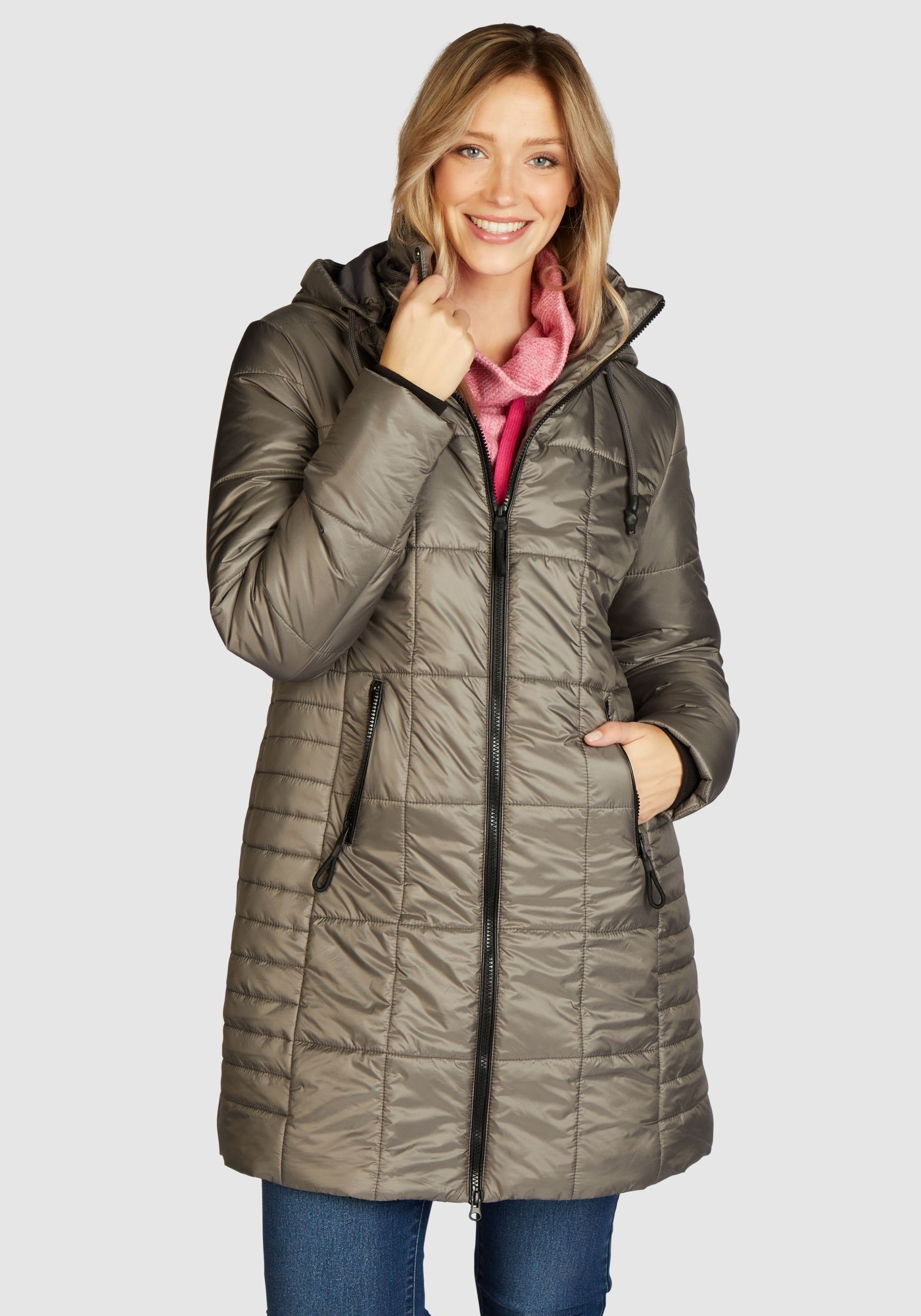 NAVIGAZIONE Wintermantel mit Logo-Plakette