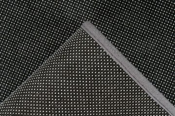 Teppich Kurzflorteppich Lehu 300 Grau 80 x 150 cm, Qiyano, rechteckig, Höhe: 6 mm