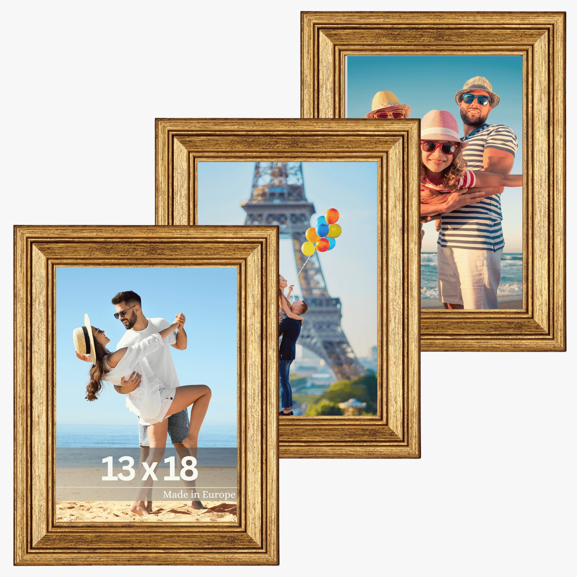 Victor (Zenith) Рамки Goya, Рамки 13x18 cm Vintage, Рамки Set Gold