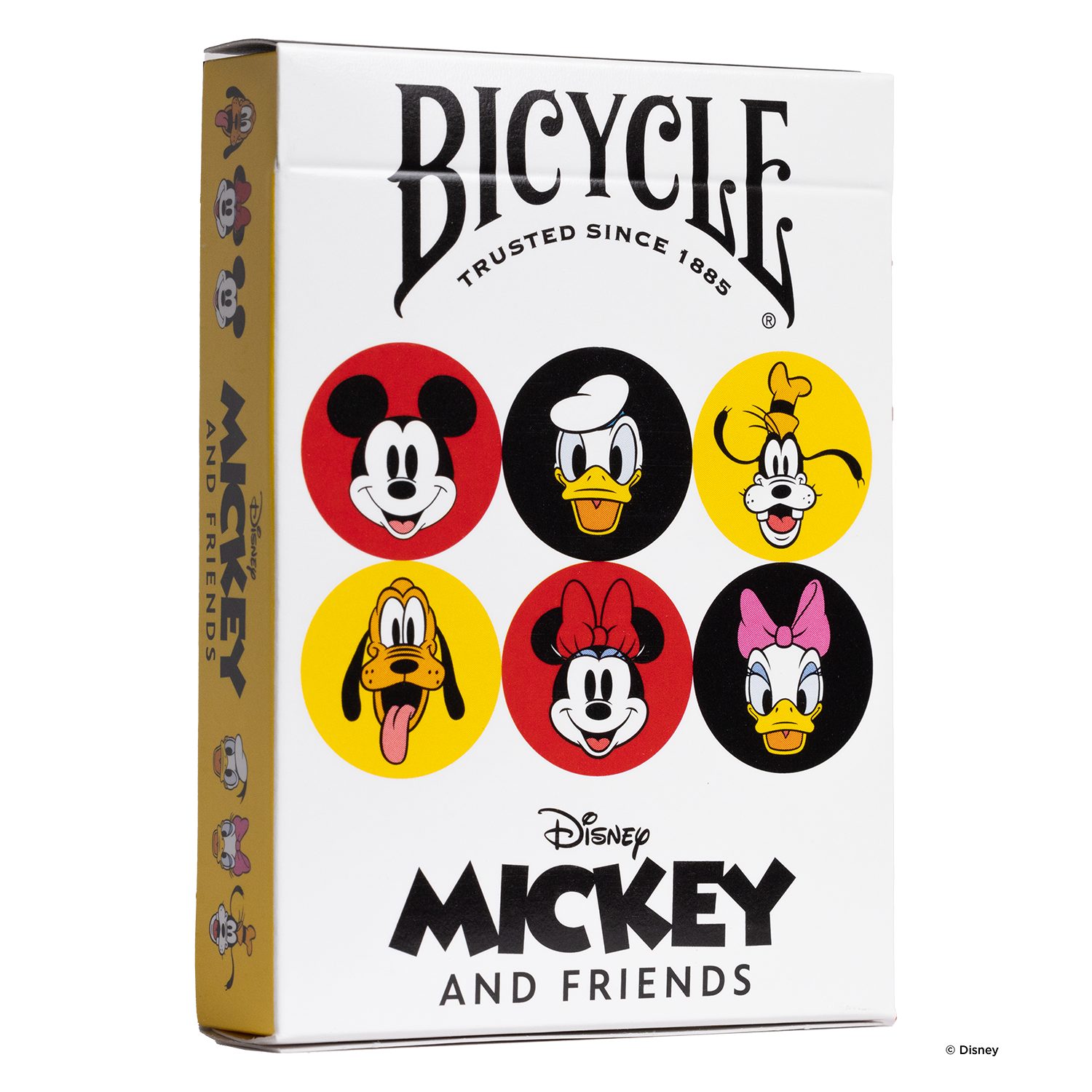 Cartamundi Spiel Bicycle® Kartendeck - Disney Mickey & Friends, Kartenspiel, mit einzigartigem Air-Cushion®-Finish