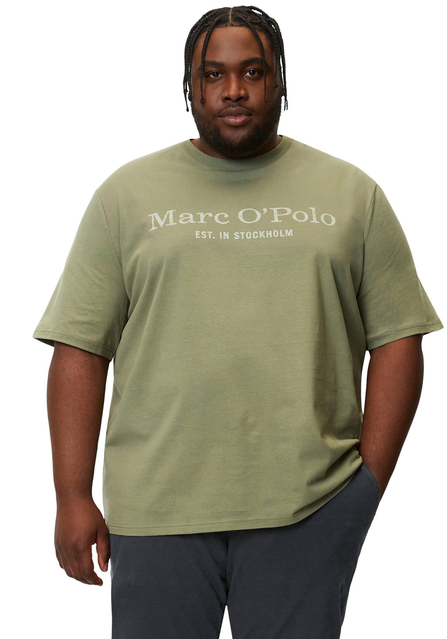 Marc O'Polo T-Shirt in olive Big&Tall-Größen