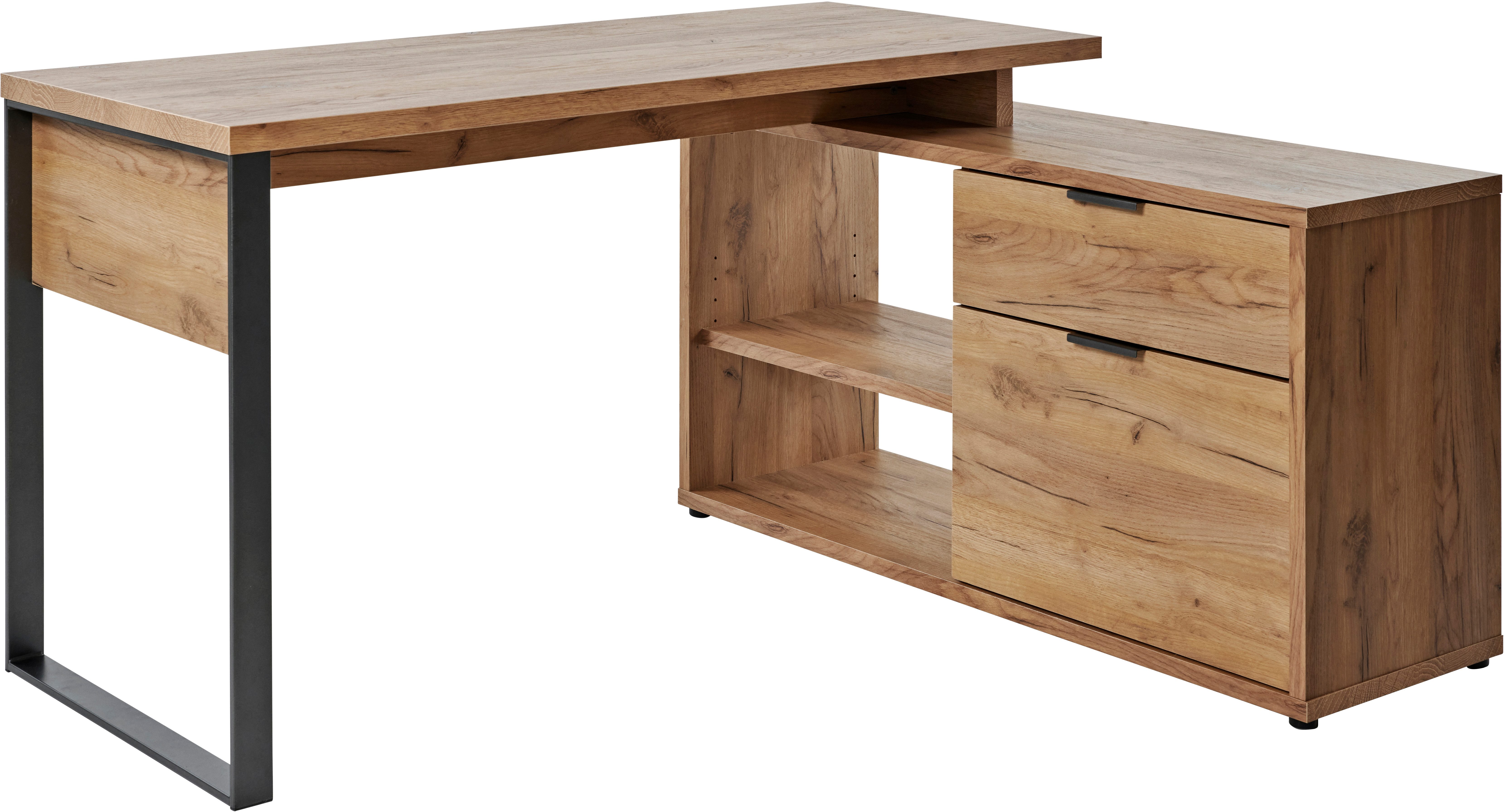 Jahnke Eckschreibtisch LOOP C 150 E (1-St), Eckschreibtisch, wechselseitig günstig online kaufen