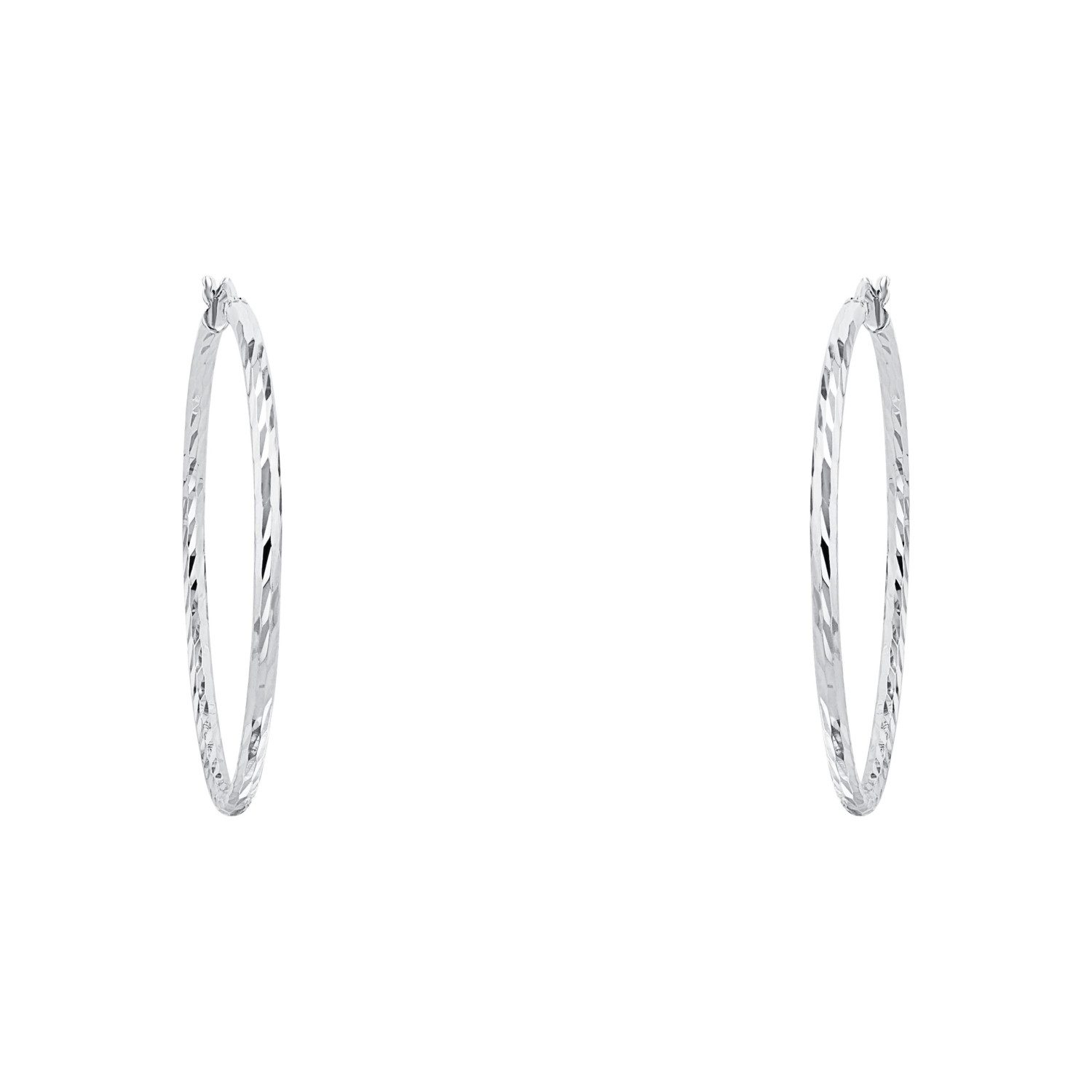 Amor Paar Creolen Amor Creolen für Damen, 925 Sterling Silber (Creolen, 2-tlg)