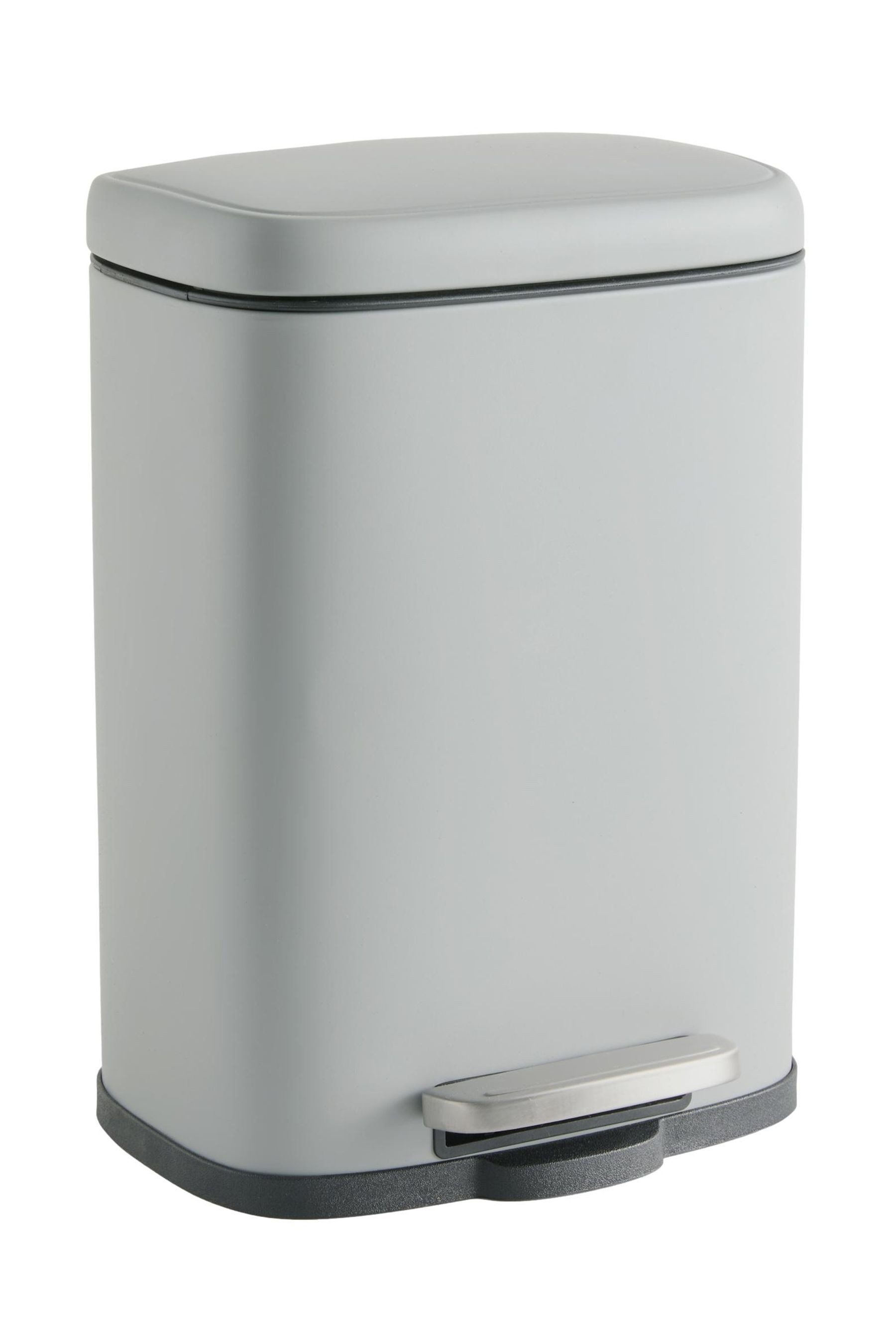 Mülleimer 5-Liter-Treteimer mit Softclose-Deckel