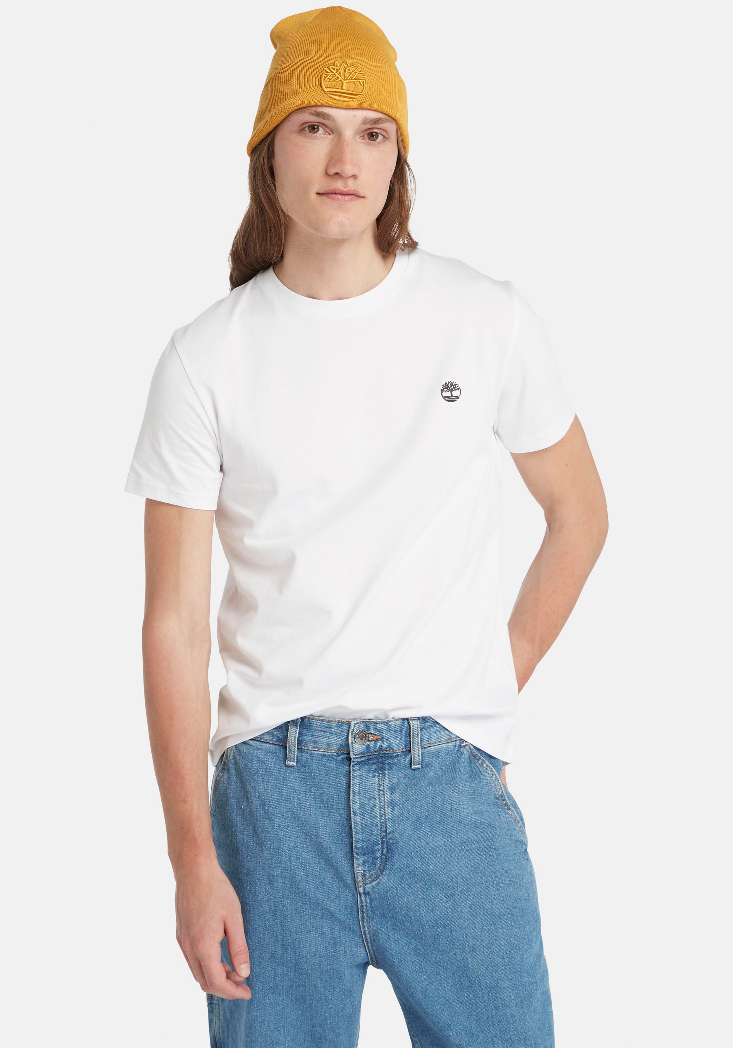 Timberland T-Shirt DUNSTAN RIVER 3xPack Tee (Set, 3-tlg) für Sportmode, Outdoormode und Streetwear, Kurzarm, aus Baumwolle