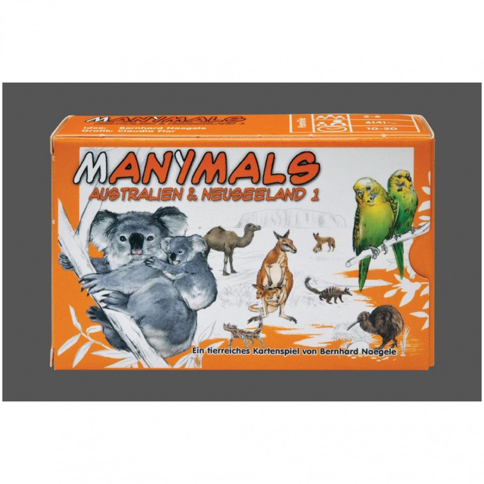 Adlung-Spiele Spiel, Manimals - Australien & Neuseeland 1