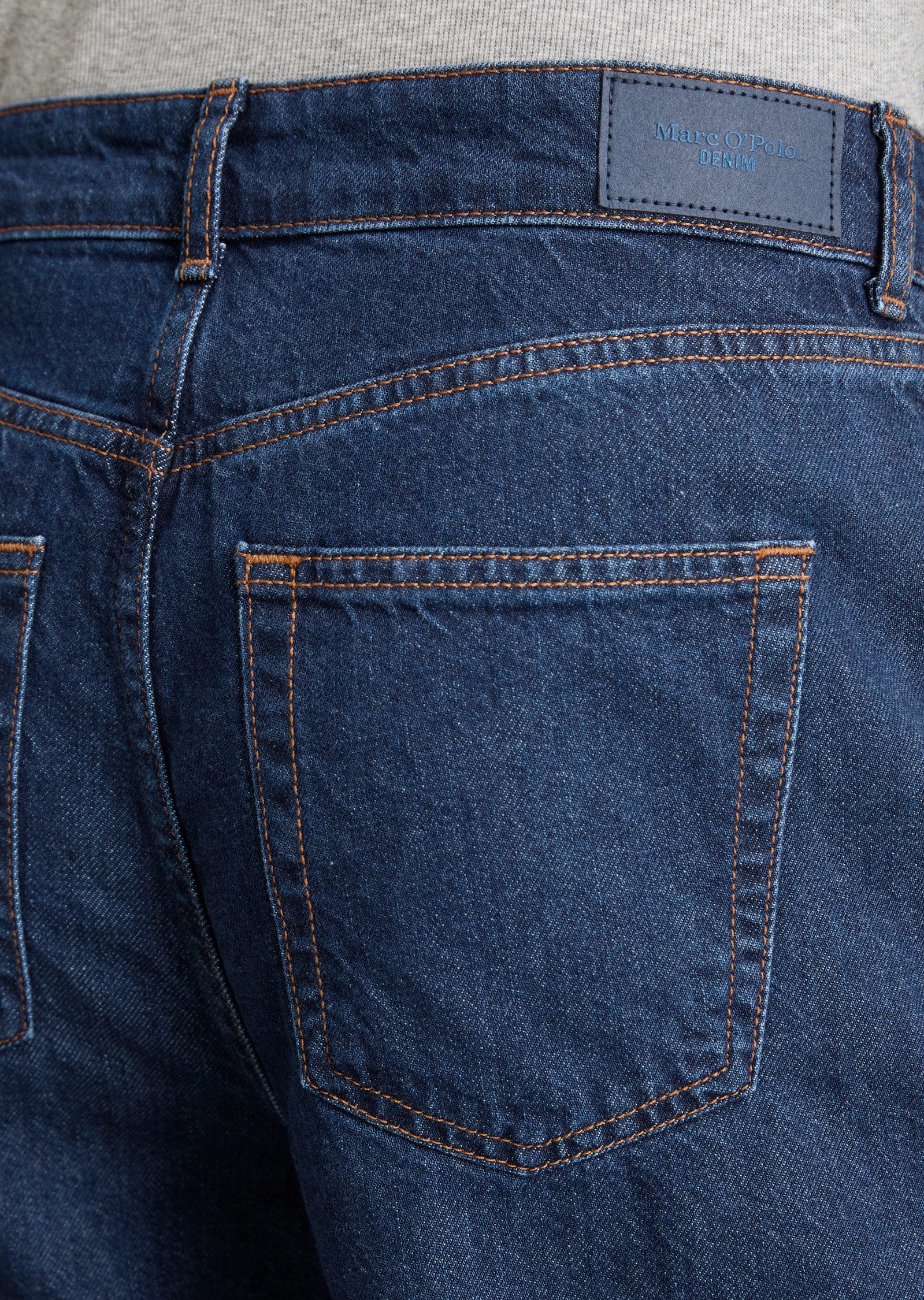 Marc O'Polo DENIM Weite Jeans aus Rigid Denim ohne Elasthan