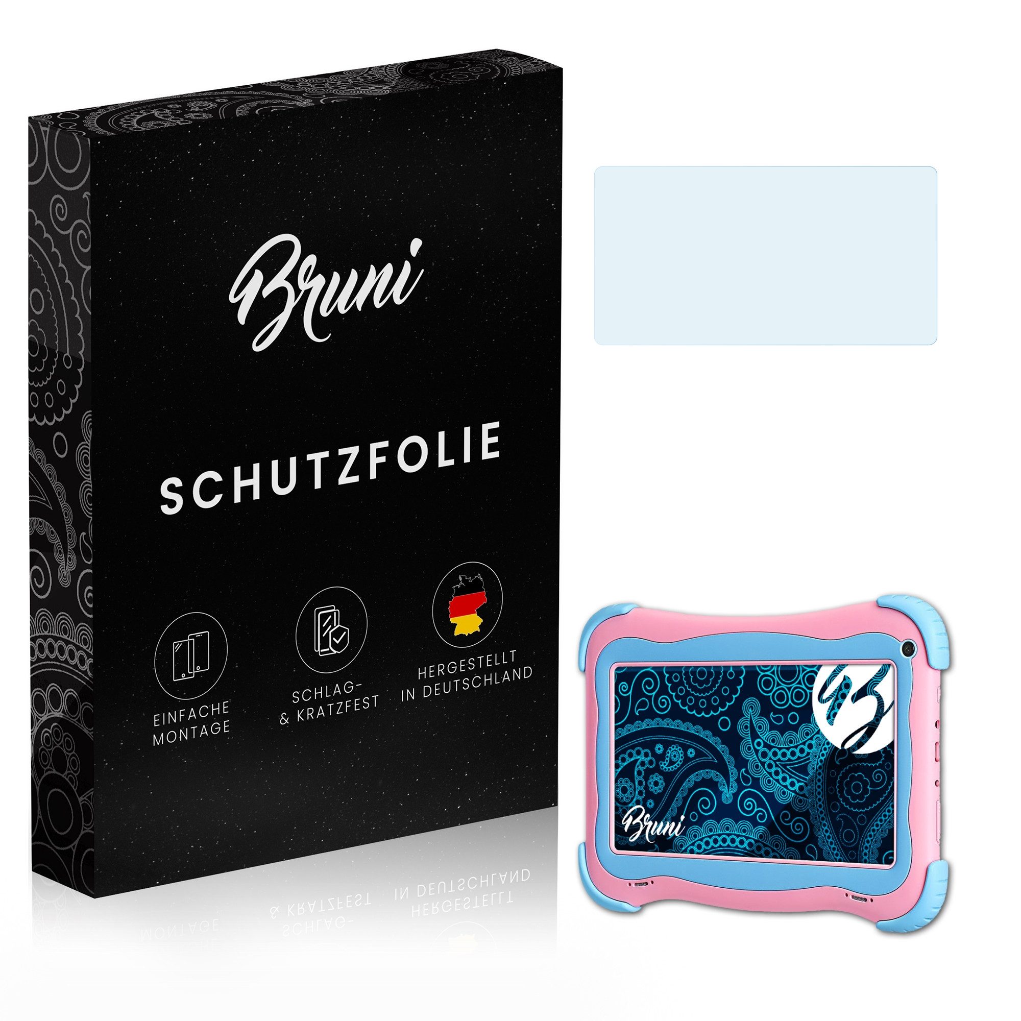 Schutzfolie Glasklare Displayschutzfolie für Yuntab Q91