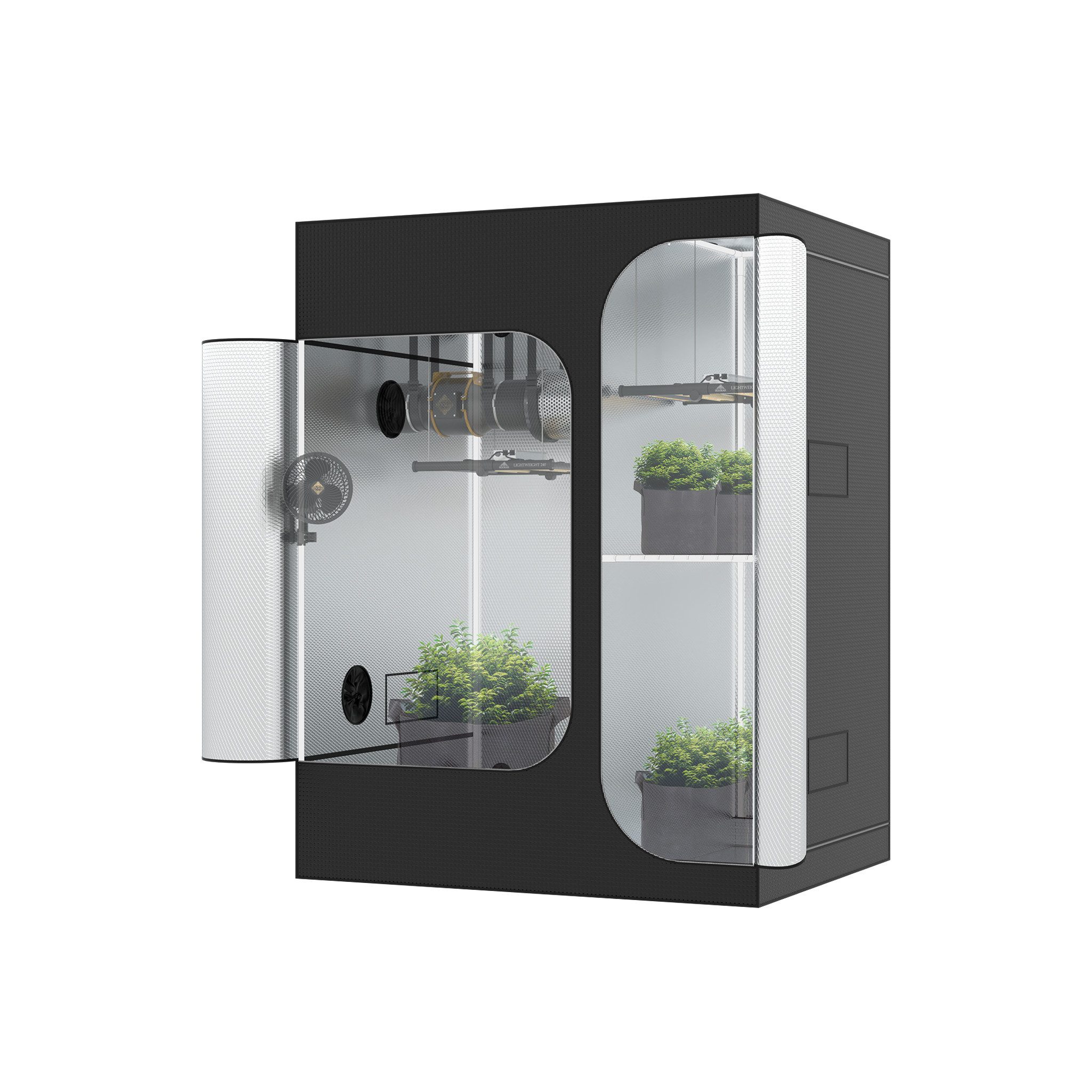 THE HOOKAH Gewächshaus Gewächshaus Grow Box günstig online kaufen