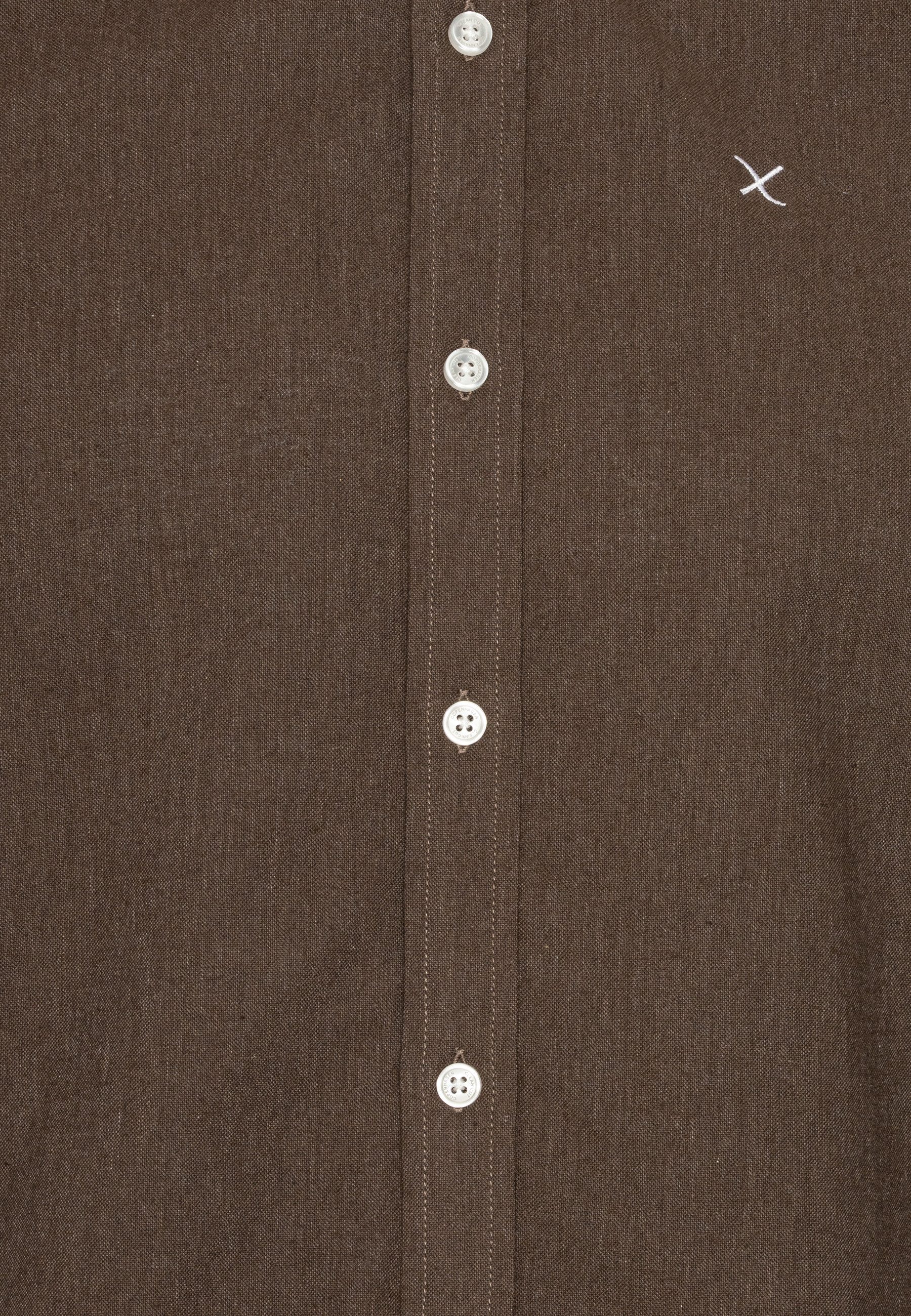 Clean Cut Copenhagen Langarmhemd Clean Cut Copenhagen Oxford Stretch Plain L/S (1-tlg)