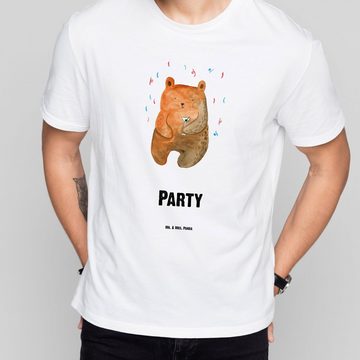 Mr. & Mrs. Panda T-Shirt Bär Party - Weiß - Geschenk, Shirt, T-Shirt, Teddy, Tshirt, Lustiges (1-tlg)