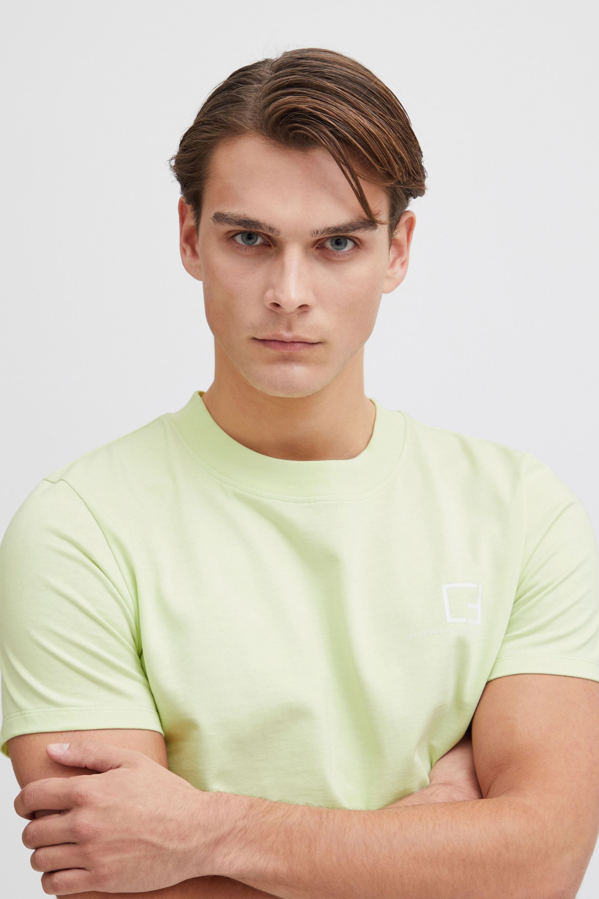 Casual Friday T-Shirt CFThor Lässiges T-shirt mit Stickerei
