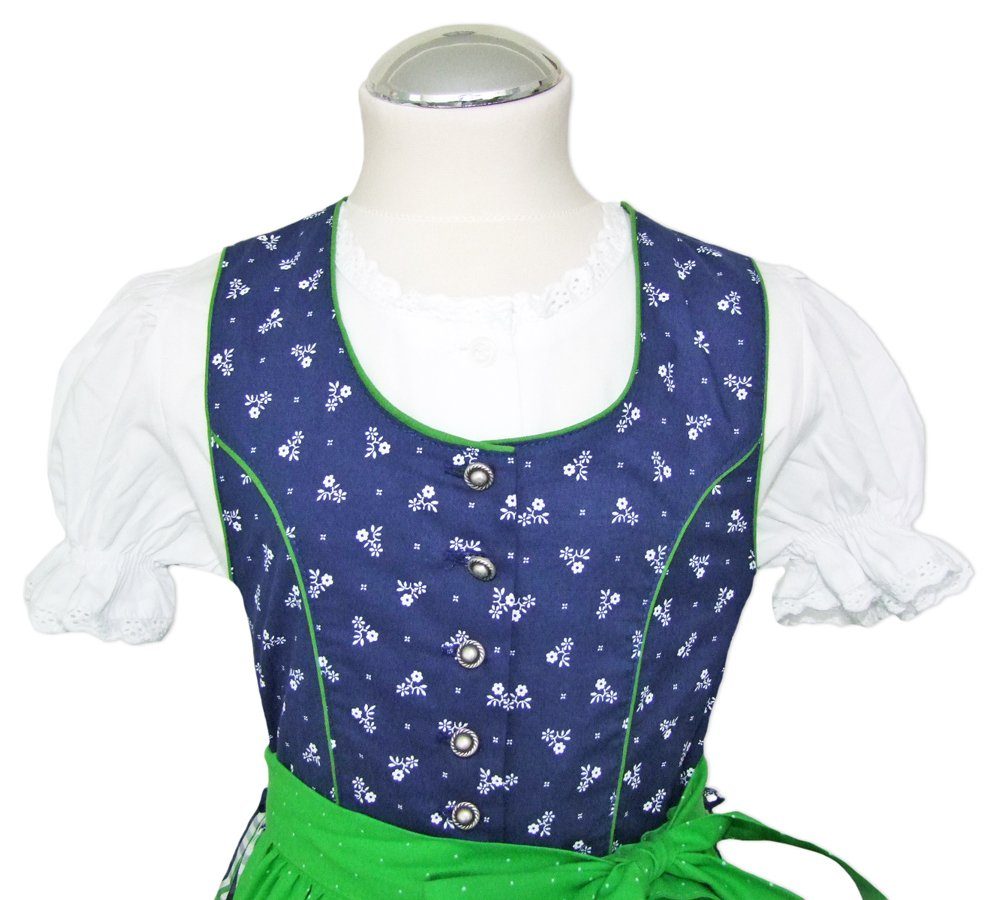 Isar-Trachten Dirndl Isar-Trachten Kinder Dirndl 'Kimberly' 3-tlg. mit