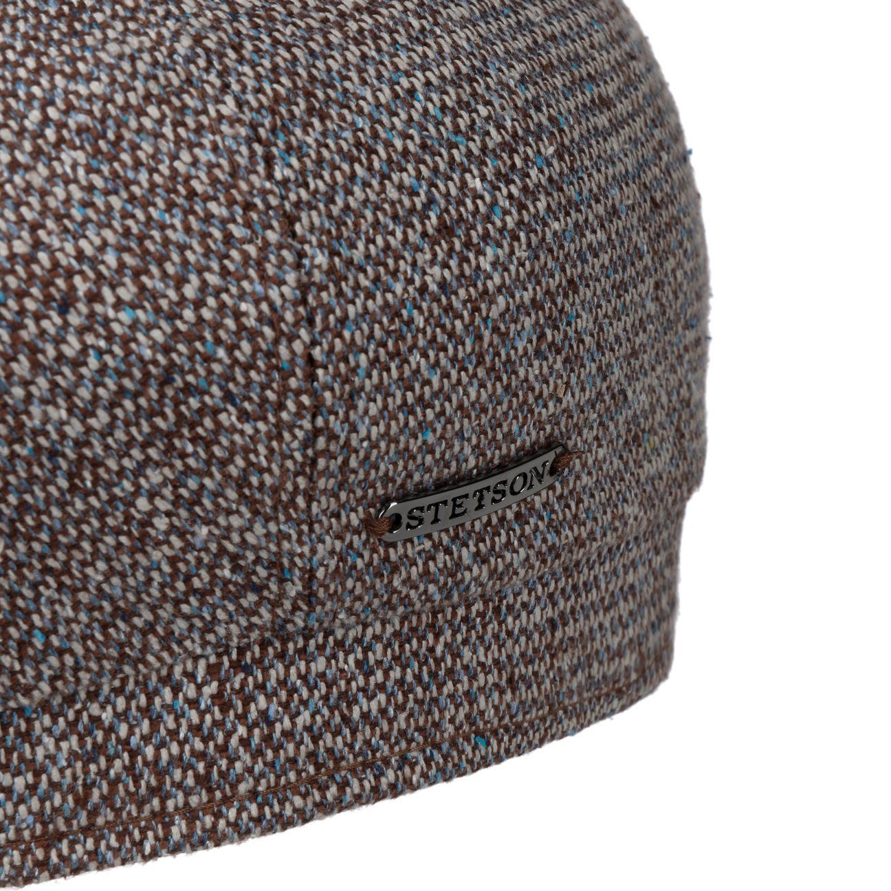 Stetson Flat Cap (1-St) Schirmmütze mit Schirm, Made in Germany