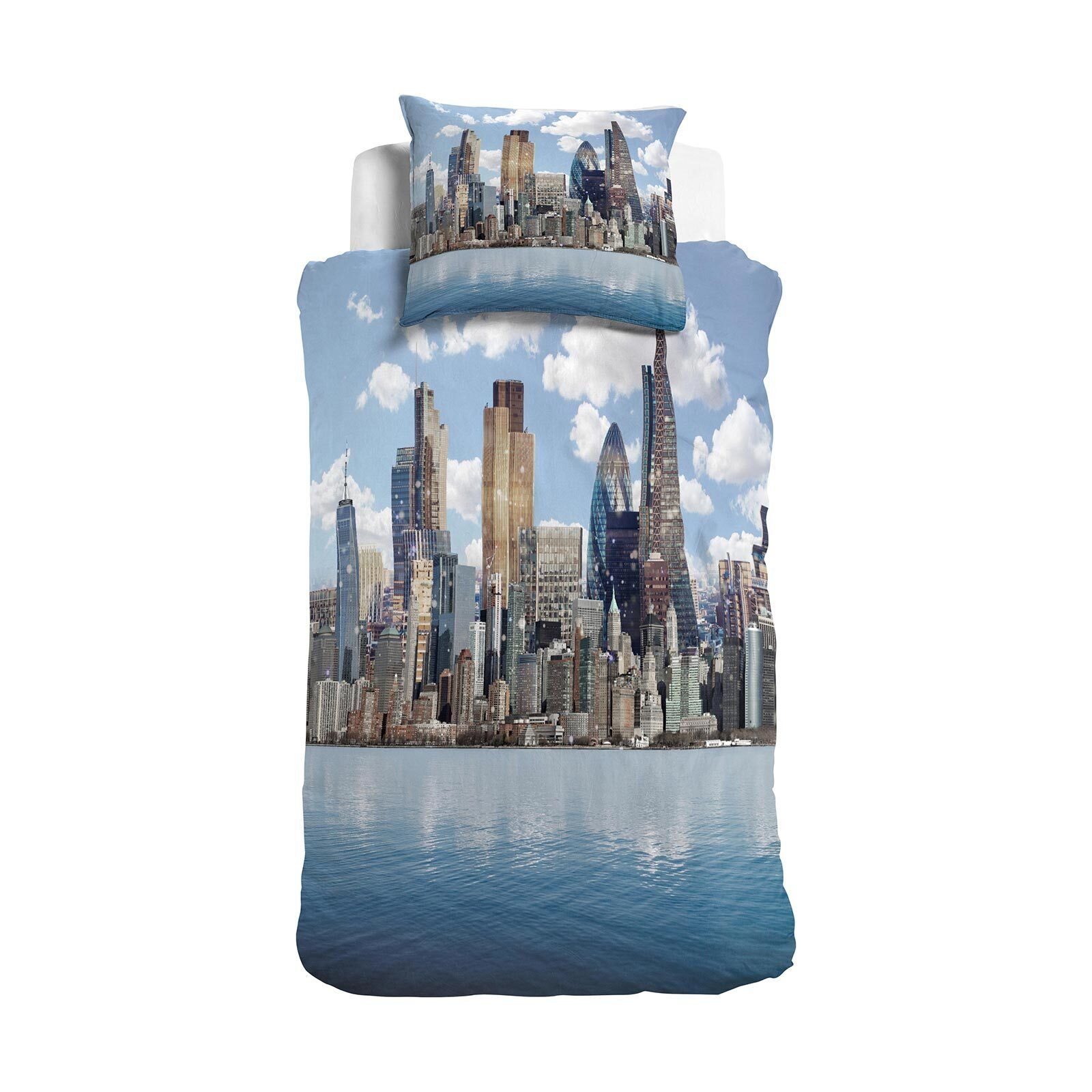 TRAUMSCHLAF Bettwäsche London City, Renforce, 2 günstig online kaufen