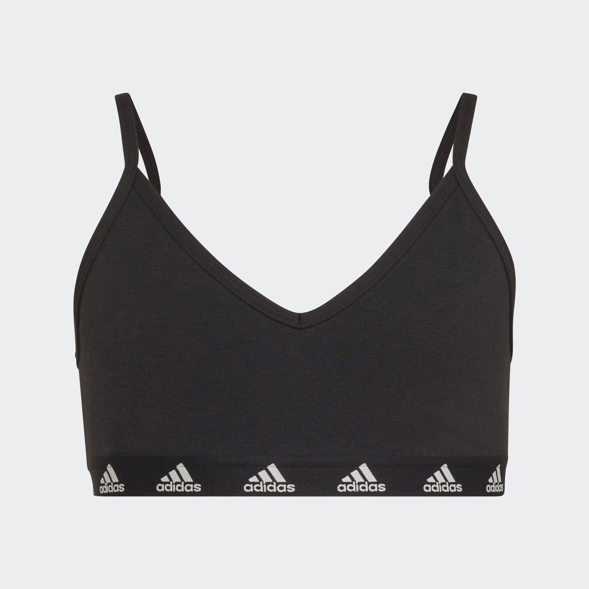 adidas Sportswear Sport-BH PUREBARE LIGHT SUPPORT COTTON BUSTIER | Sport-BHs