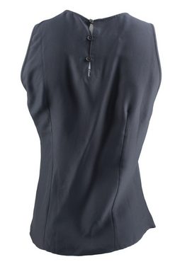 Giorgio Armani Shirttop Giorgio Armani 7591 Damen Vintage Bluse Seide Gr. 44 Blau Neu