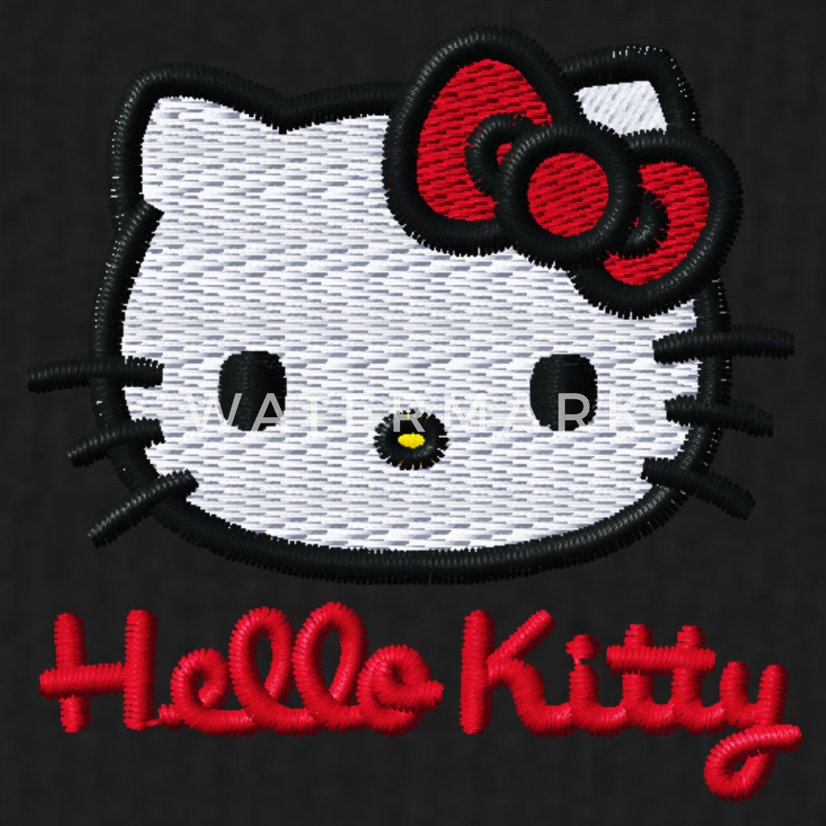 Spreadshirt Sweatshirt Hello Kitty Stick Portrait Damen Premium Pullover (1 günstig online kaufen