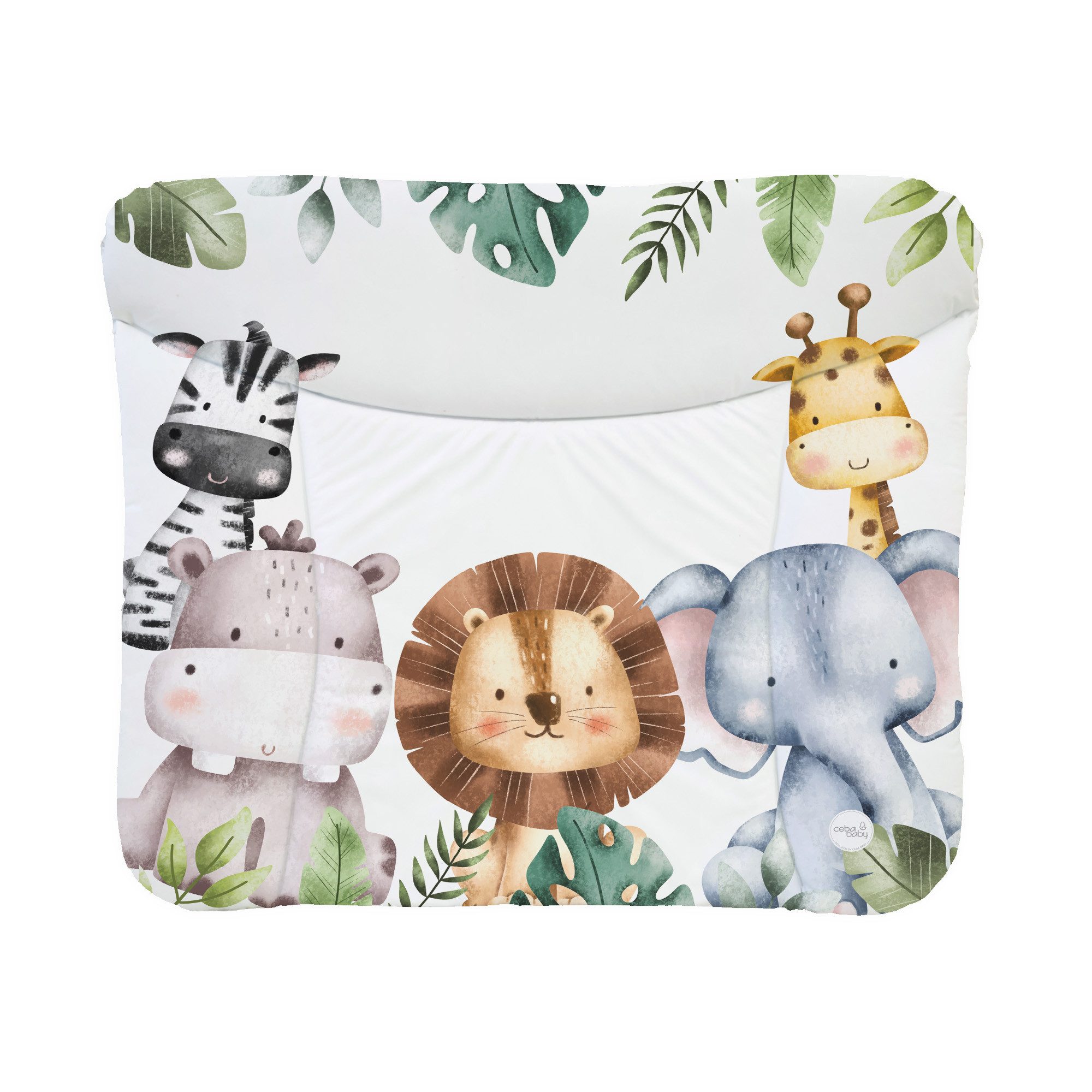 CEBA BABY Wickelauflage Weiche Wickeltischauflage 50 x 70 cm, 72 x 75 cm, 85 x 72 cm, Wickelauflage für Junge und Mädchen - Wasserdicht, abwaschbar