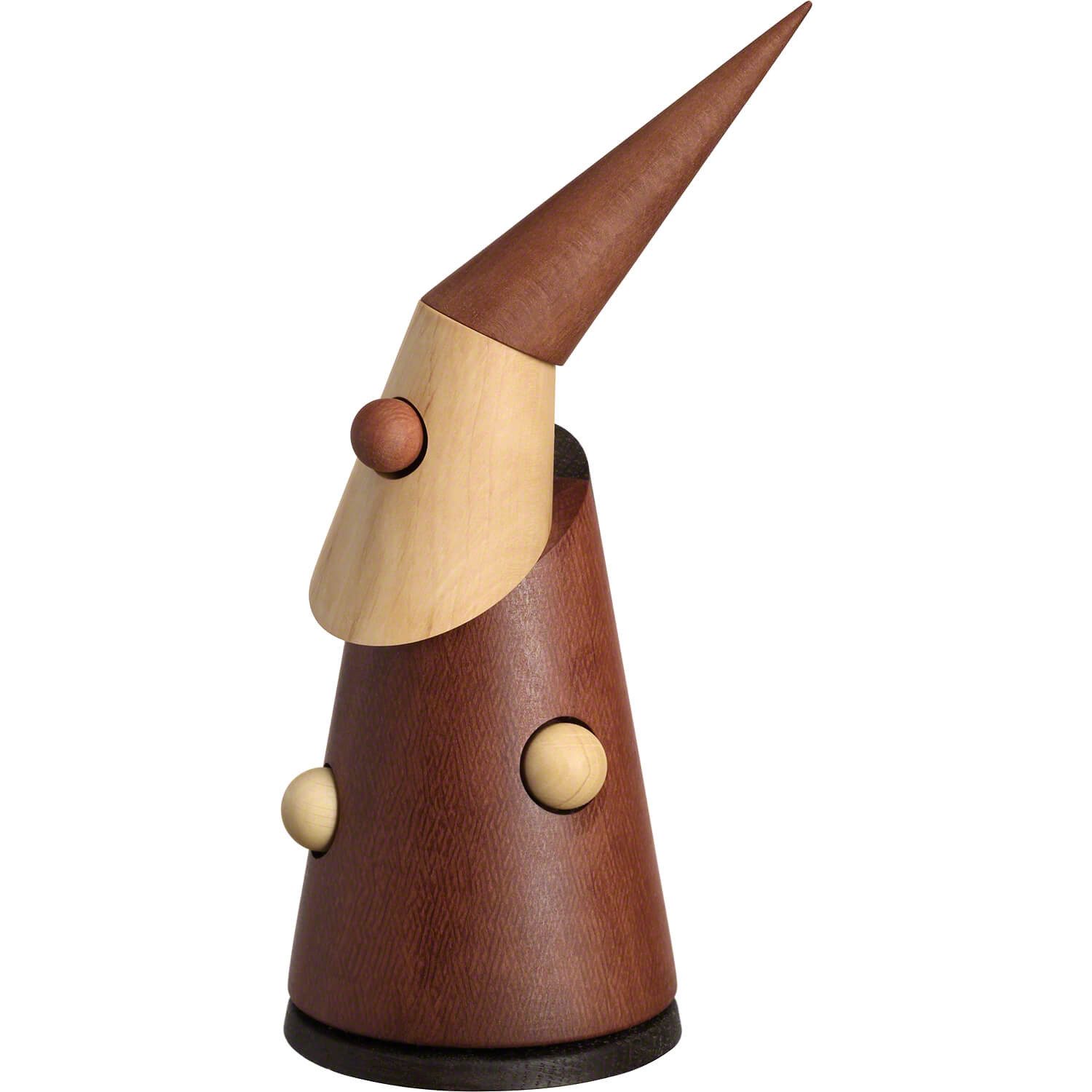 Räuchermännchen Weihnachtsmann natur (22cm) Räuchermann von Seiffener Volkskunst