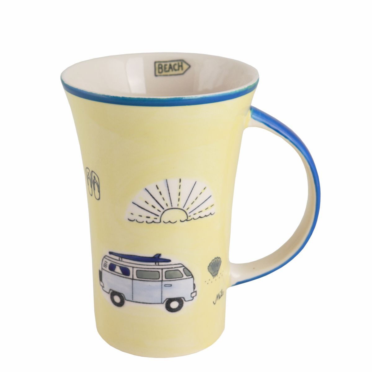 Mila Becher Mila Keramik-Becher Coffee-Pot Motiv: Outdoor, ca. 500 ml, Keramik