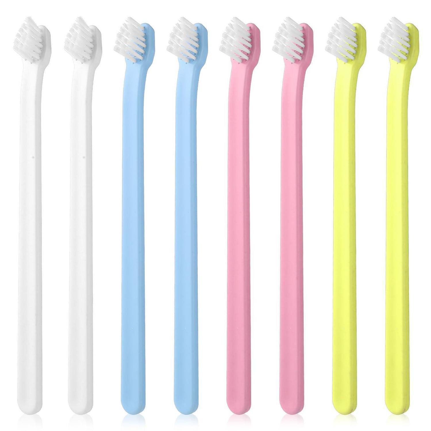 LuxusKollektion Tierzahnbürste Zahnbürste Hund Katze 8er Set Mini weich
