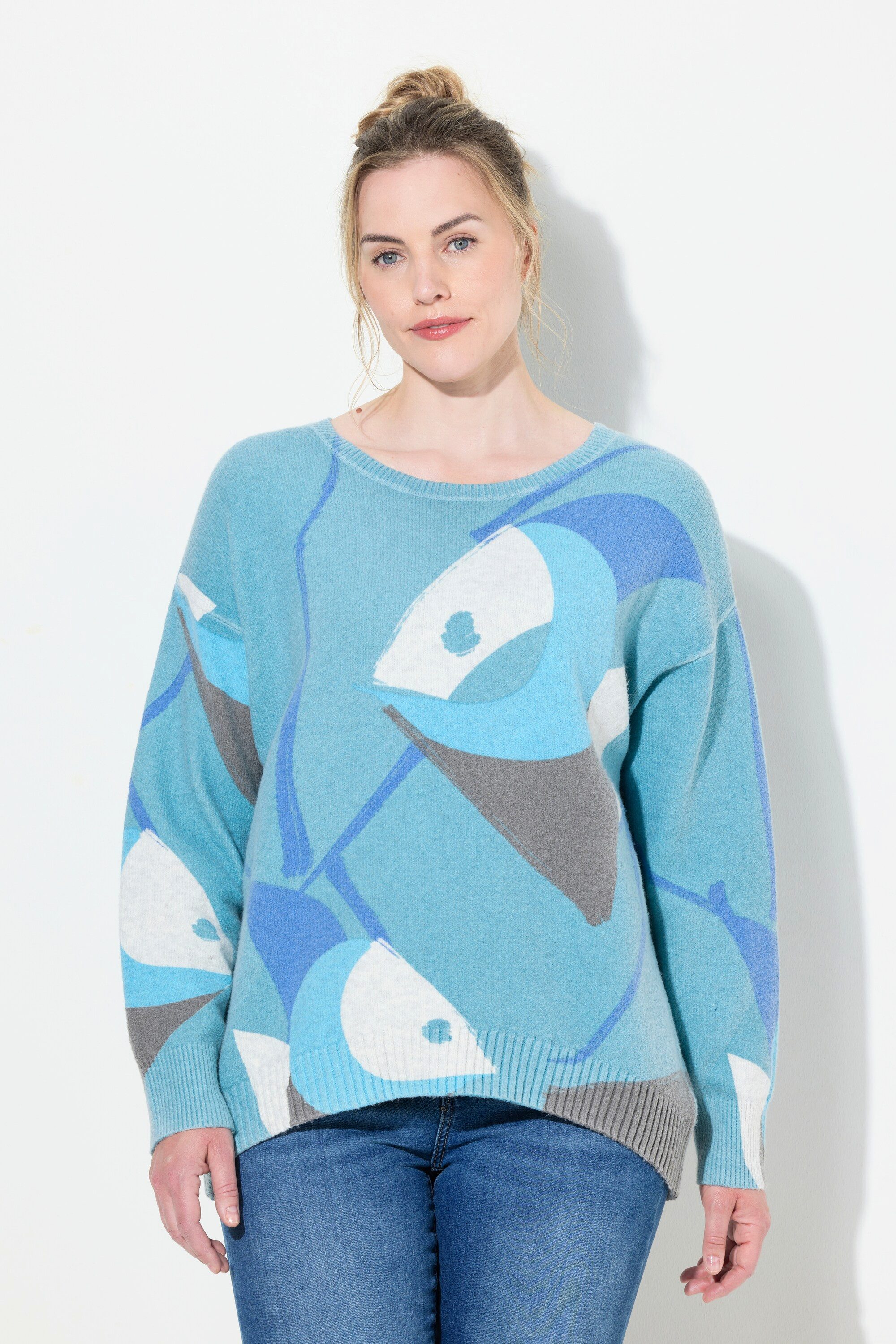 Strickpullover Strickpullover Langarm Rundhals