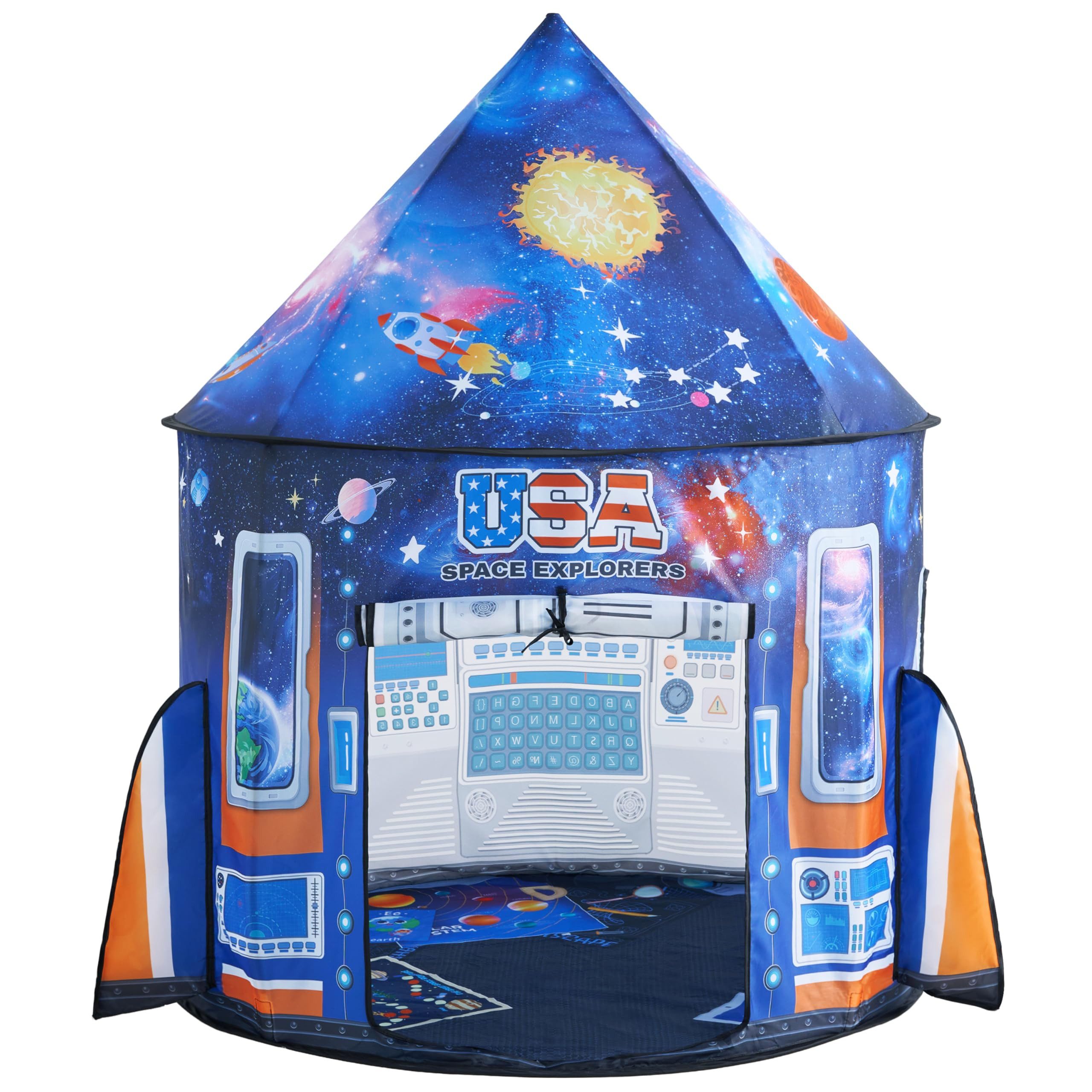 JOYIN Spielzelt JOYIN Dinosaur Kinderzelt für Drinnen Spielzelt Pop up Spielzelt