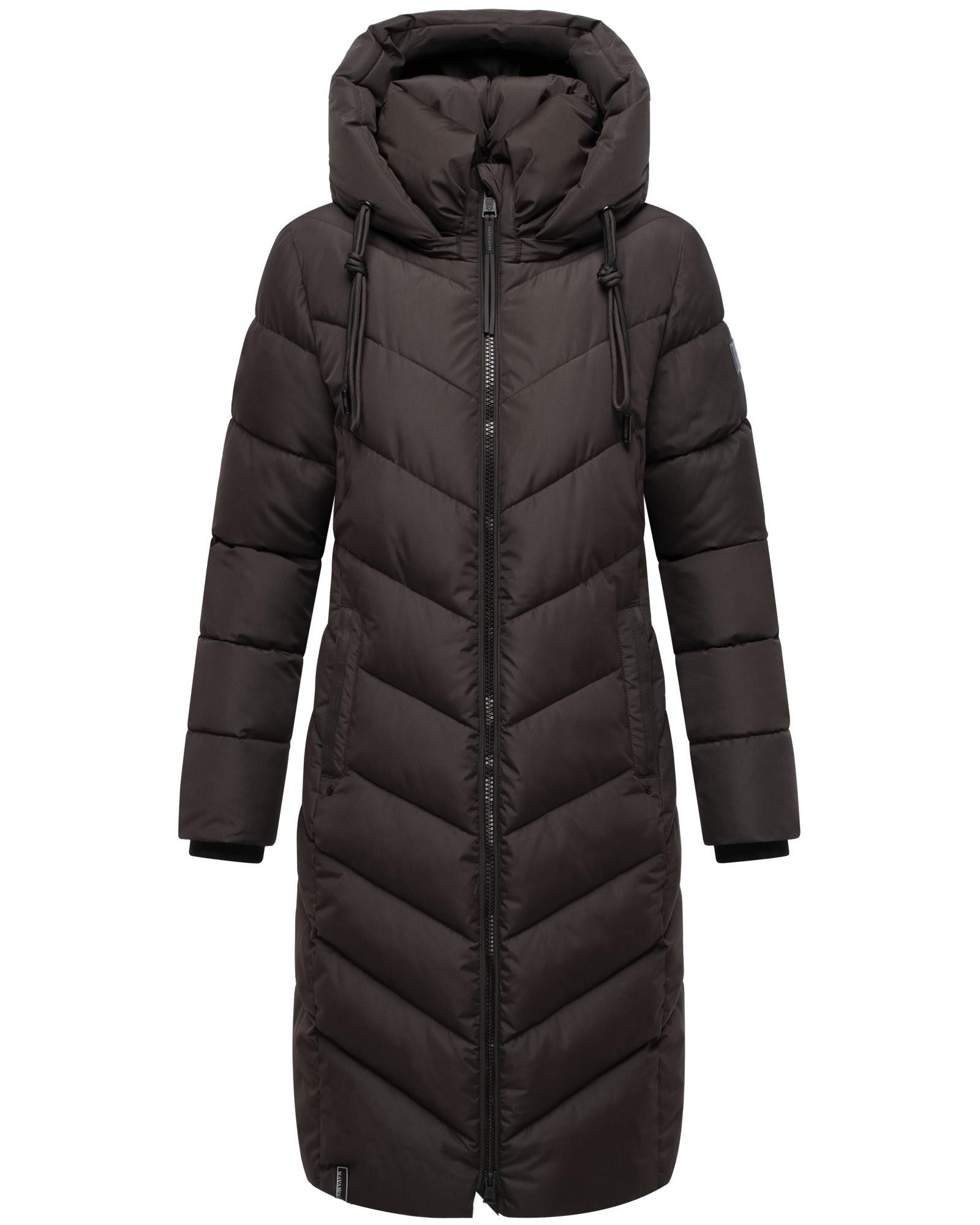 Navahoo Steppmantel Sahnekatzii XIV Schicker Wintermantel mit kuschlig warm wattiertem Kragen