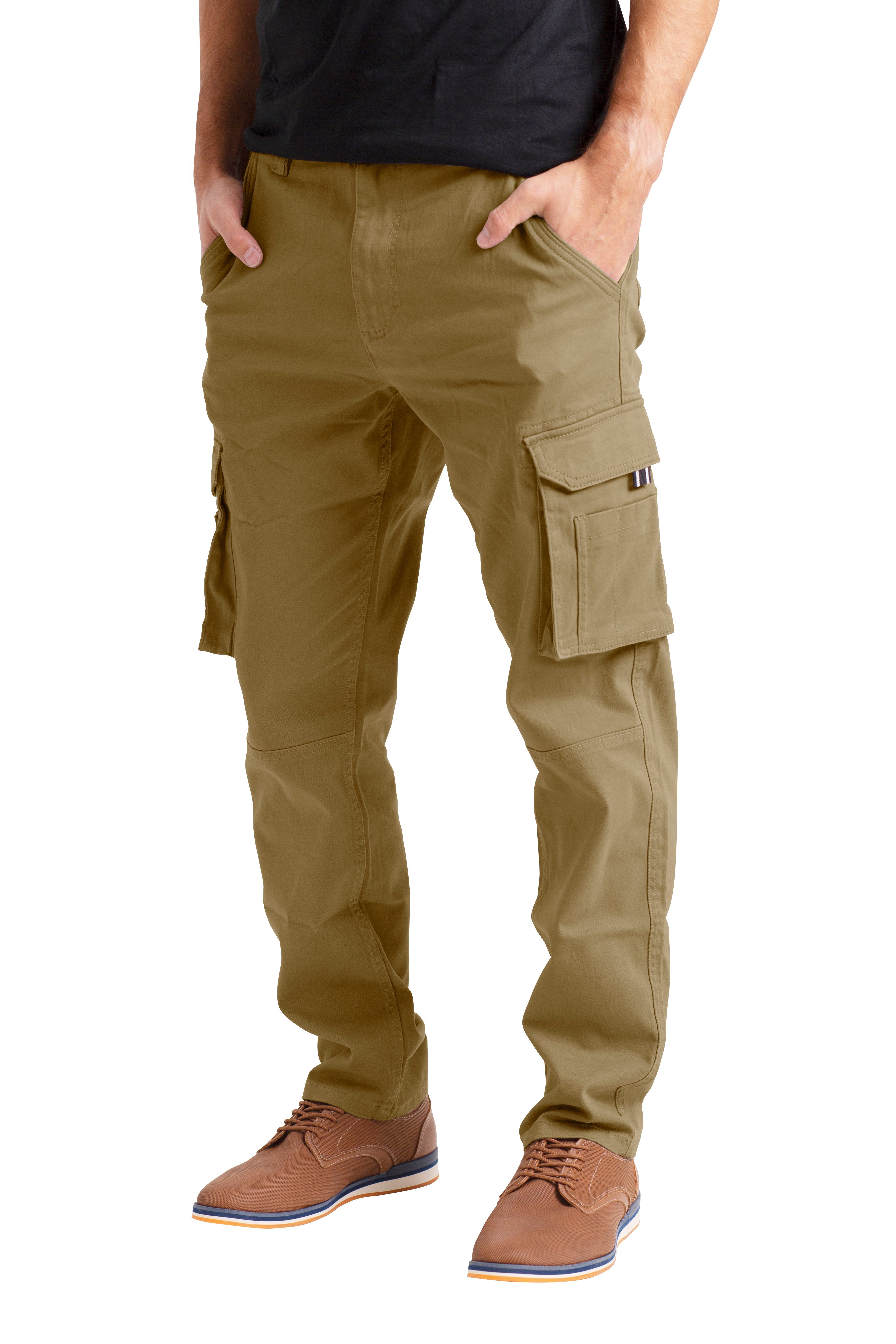 BlauerHafen Cargohose Herren Flex Cargo Arbeitshose günstig online kaufen
