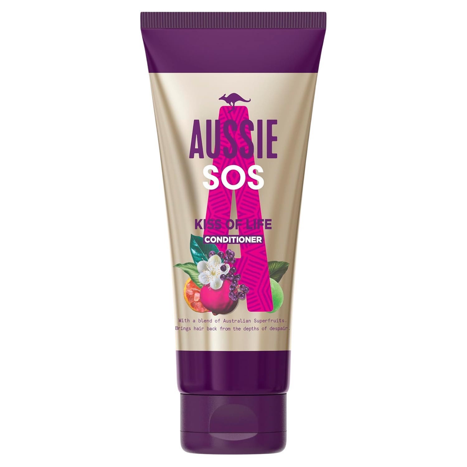 Haarspülung Aussie Conditioner SOS Kiss Of Life Vegane Haarreparatur Behandlung 20