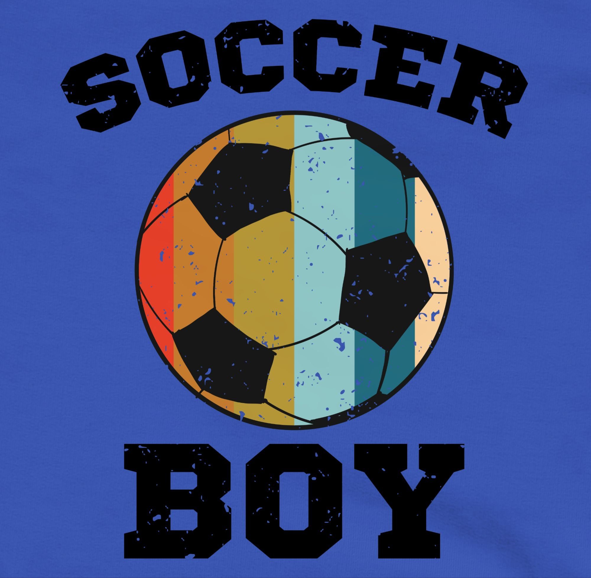 Kinder Kleidung 2 Sport Soccer Shirtracer Vintage Hoodie Royalblau Boy