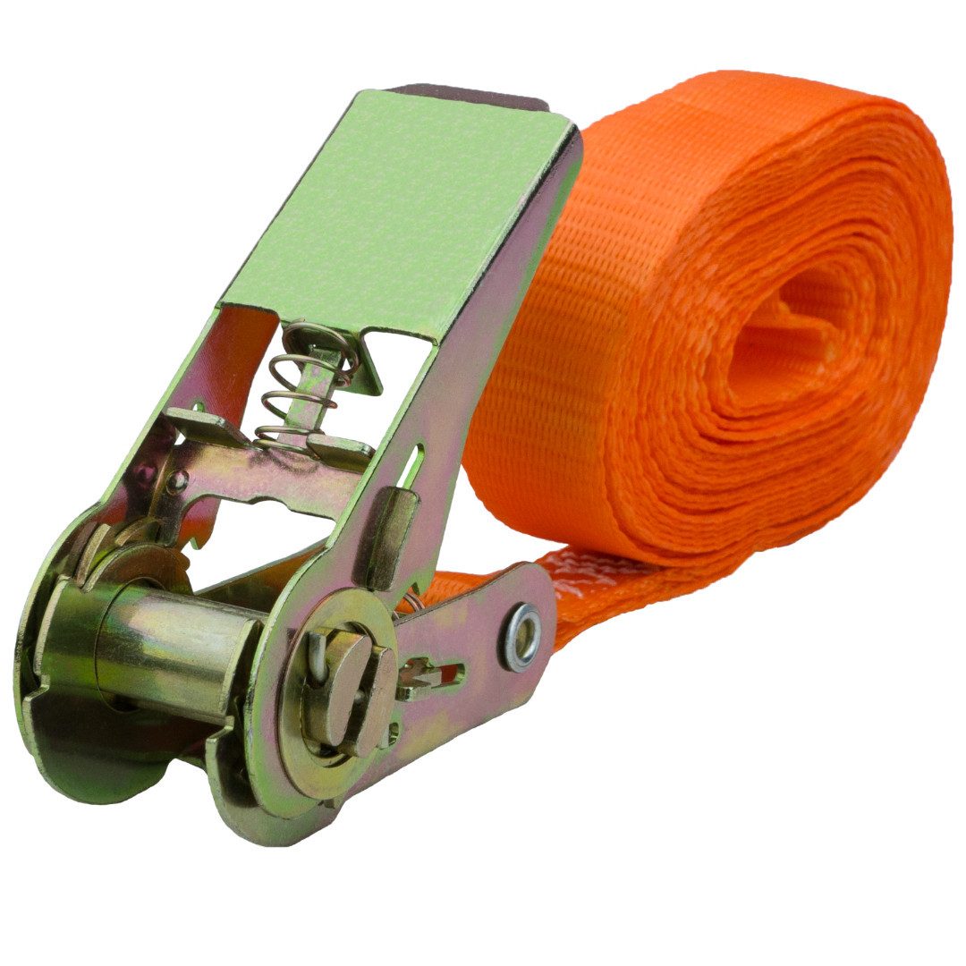 MCS CARGO SECURITY Zurrgurt Spanngurt mit Ratsche, 700kg, 5m, Zurrgurte für Ladensicherung (1-St)