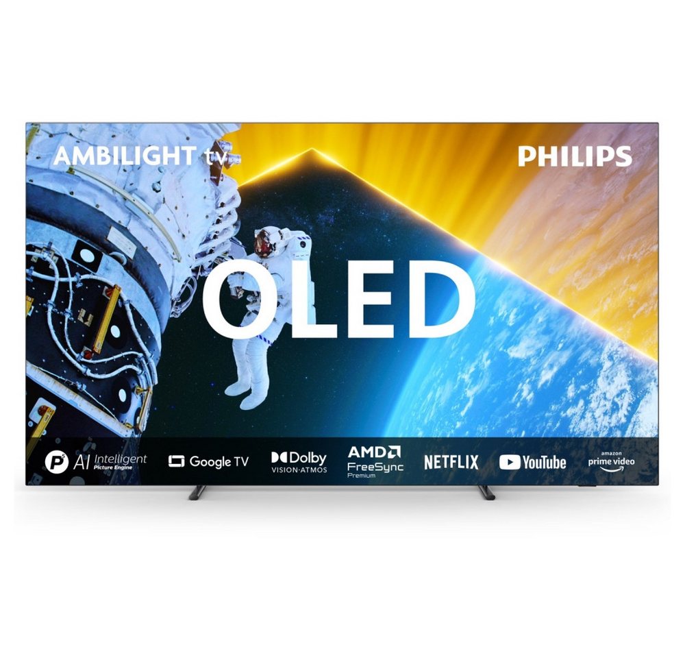 Philips 77OLED849/12 OLED-Fernseher (15.6 Zoll, Full HD, WLAN-fähig, Klassisches Design) schwarz ! RABATT: 16.23% Philips 77OLED849/12 OLED-Fernseher (15.6 Zoll, Full HD, WLAN-fähig, Klassisches Design) schwarz ! RABATT: 16.23%