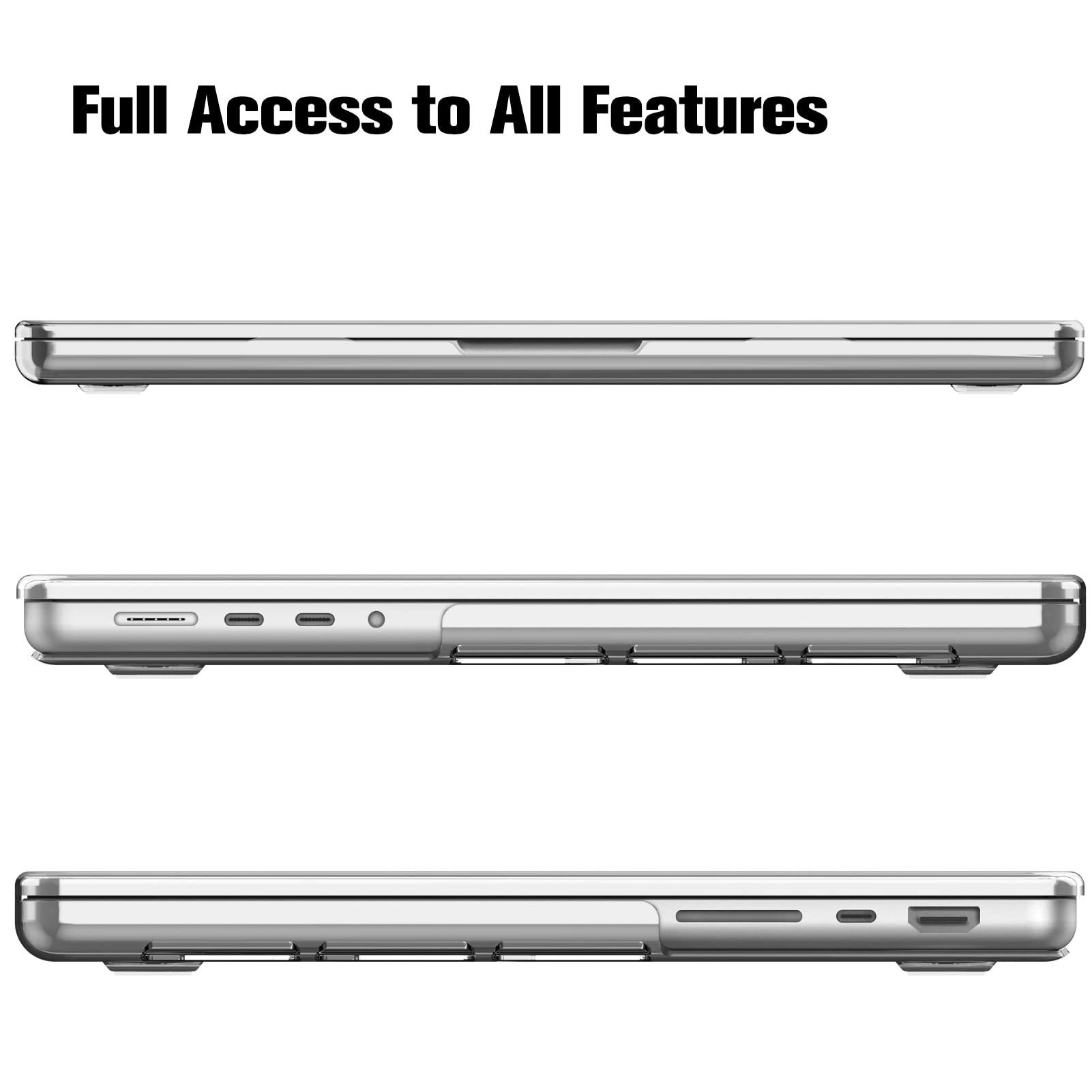 Fintie Tablet-Hülle Kompatibel mit MacBook Pro 14 Zoll M5 M4 M3 M2 M1 Pro/Max (2026-2021), A3426 A3427 A3434 A3112 A3401 A3185 A2992 A2918 A2779 – Bild 5 von 5