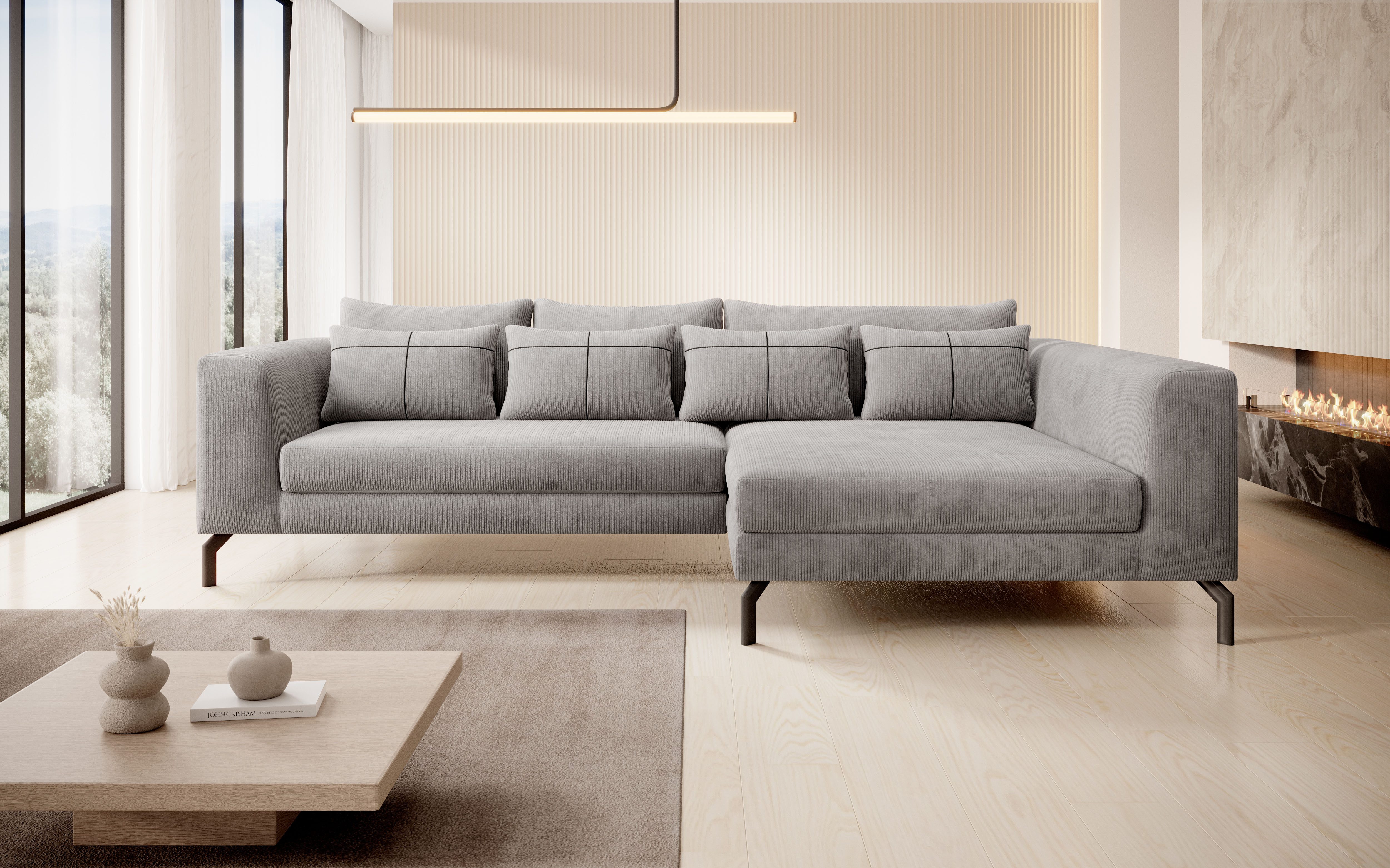 INOSIGN Ecksofa Cross, mit softem Sitz, günstig online kaufen