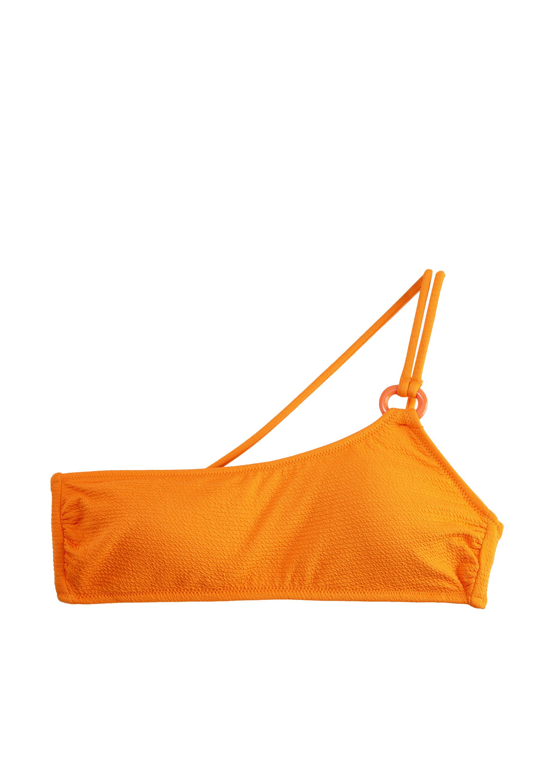 Koton Bügel-Bikini-Top Texturiert Mit Plastik-Accessoires Bustier-Bikini-Top