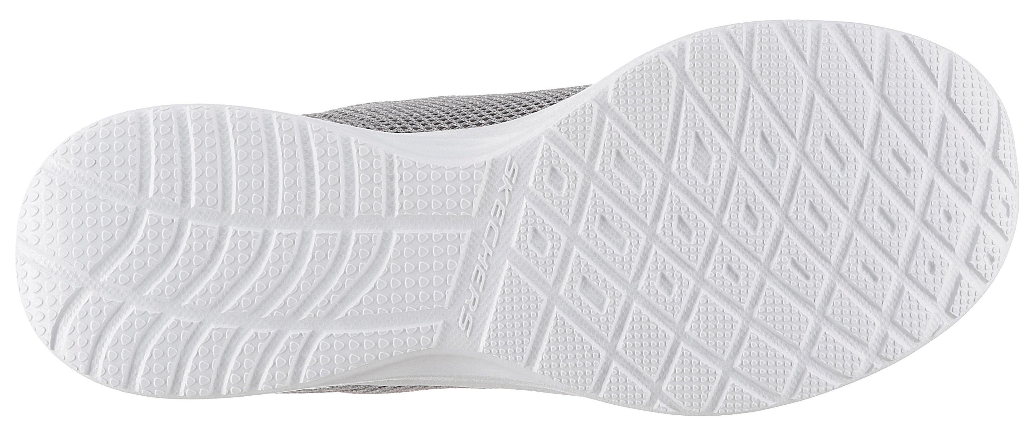 Skechers Skech-Air Dynamight - Fast Brake Sneaker Metallic-Element an der Ferse, Freizeitschuh, Halbschuh, Schnürschuh