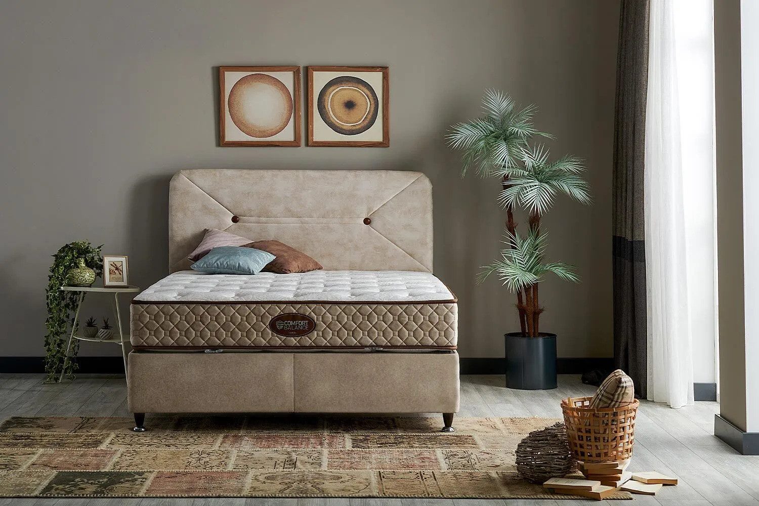 Bermo Home Boxspringbett Bambi Comfort Balance