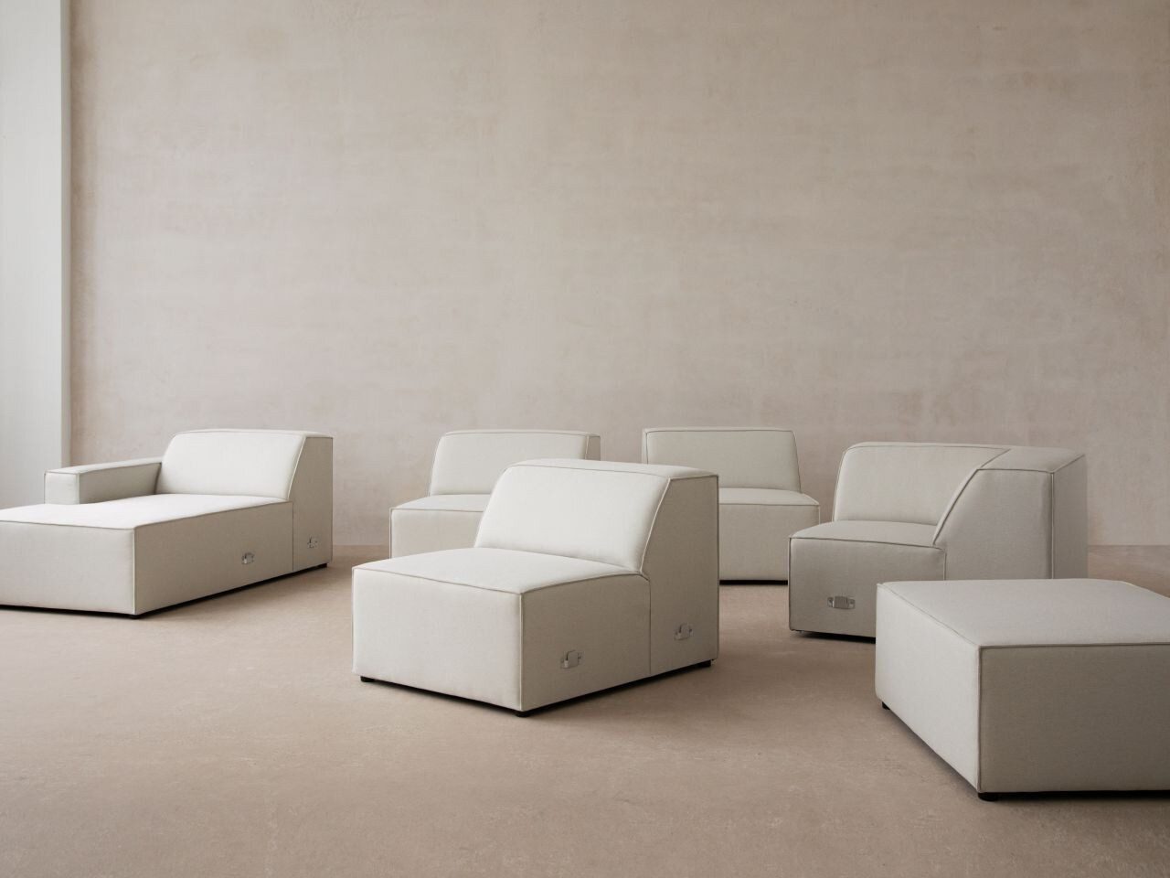 Micadoni Ecksofa Jodie, 5-Sitzer