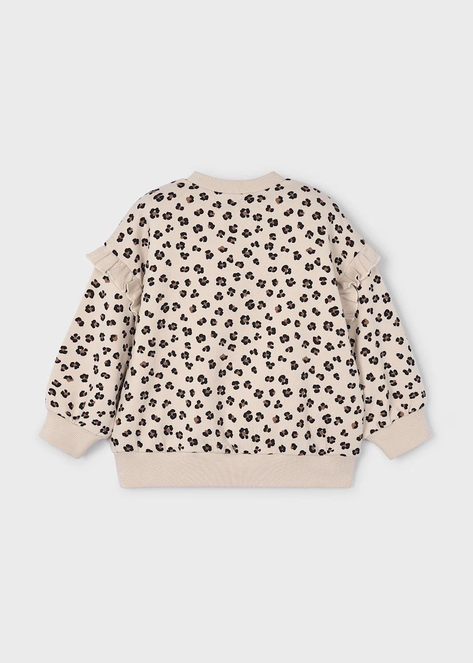 Mayoral Sweatshirt Mädchen Sweatshirt mit Ärmelrüschen (443335)
