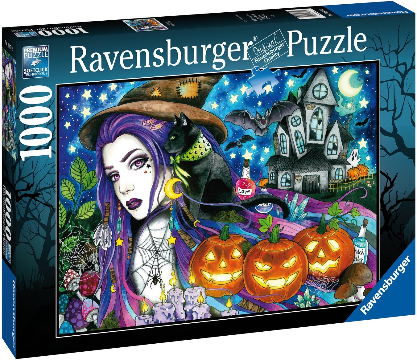 Ravensburger Halloween, in schützt Puzzle Wald - 1000 FSC® Germany, Made - weltweit Puzzleteile,